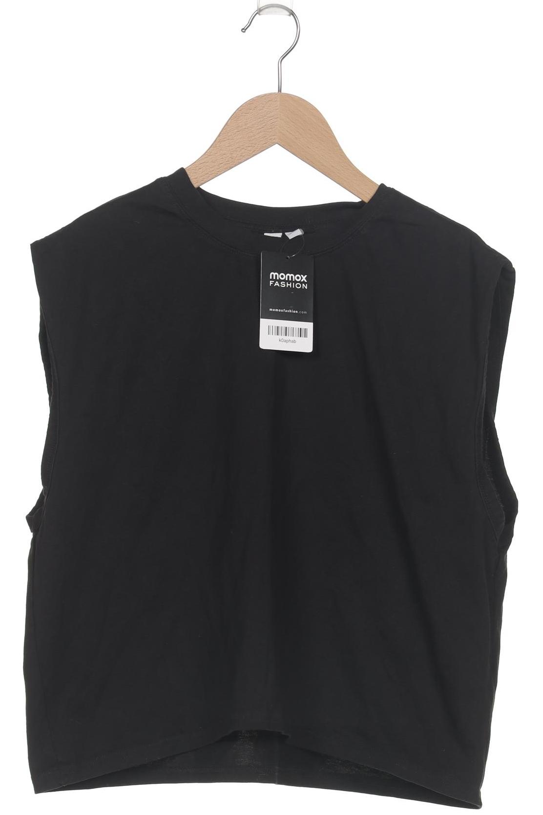 

& Other Stories Damen T-Shirt, schwarz, Gr. 42