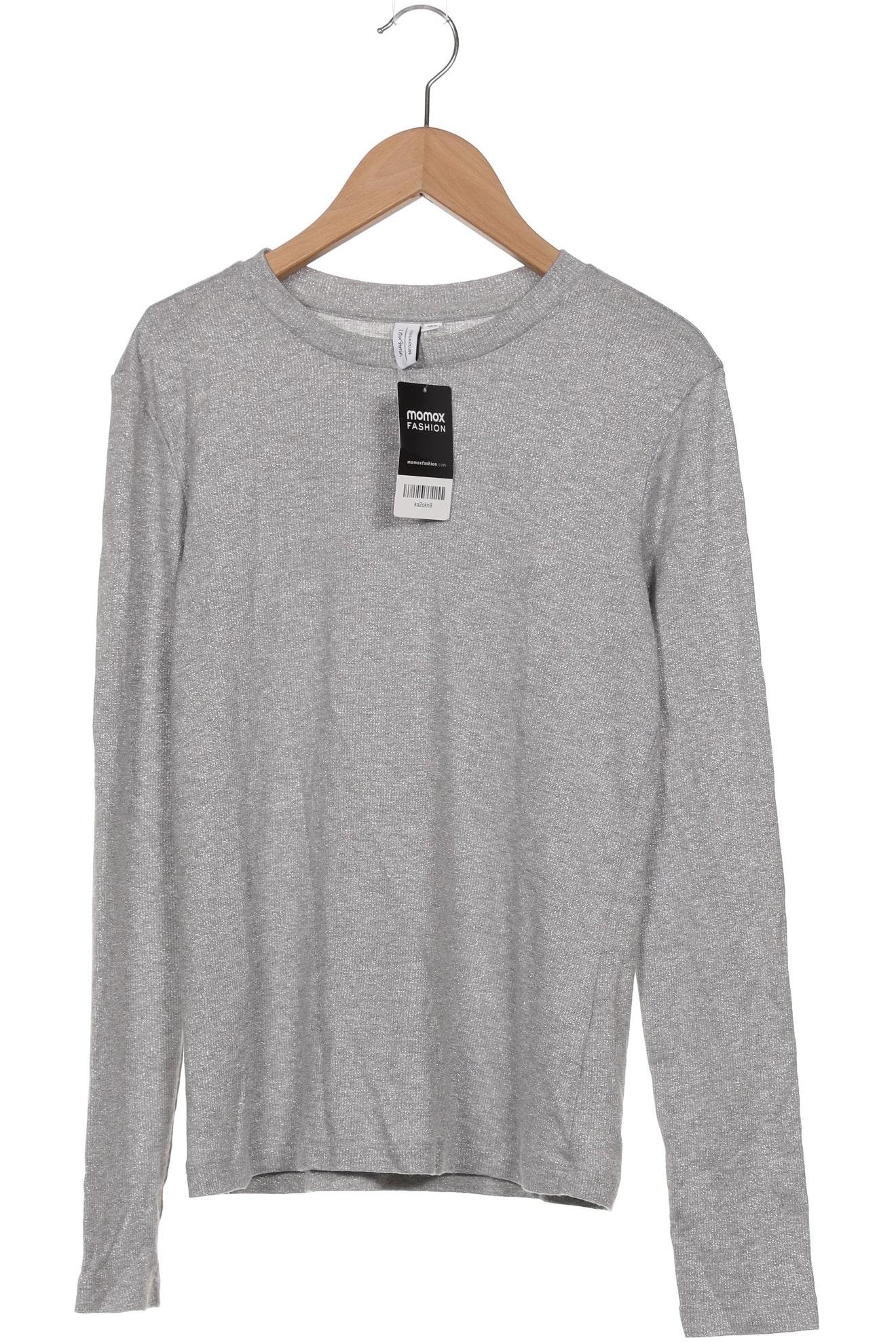 

& Other Stories Damen Langarmshirt, grau, Gr. 36