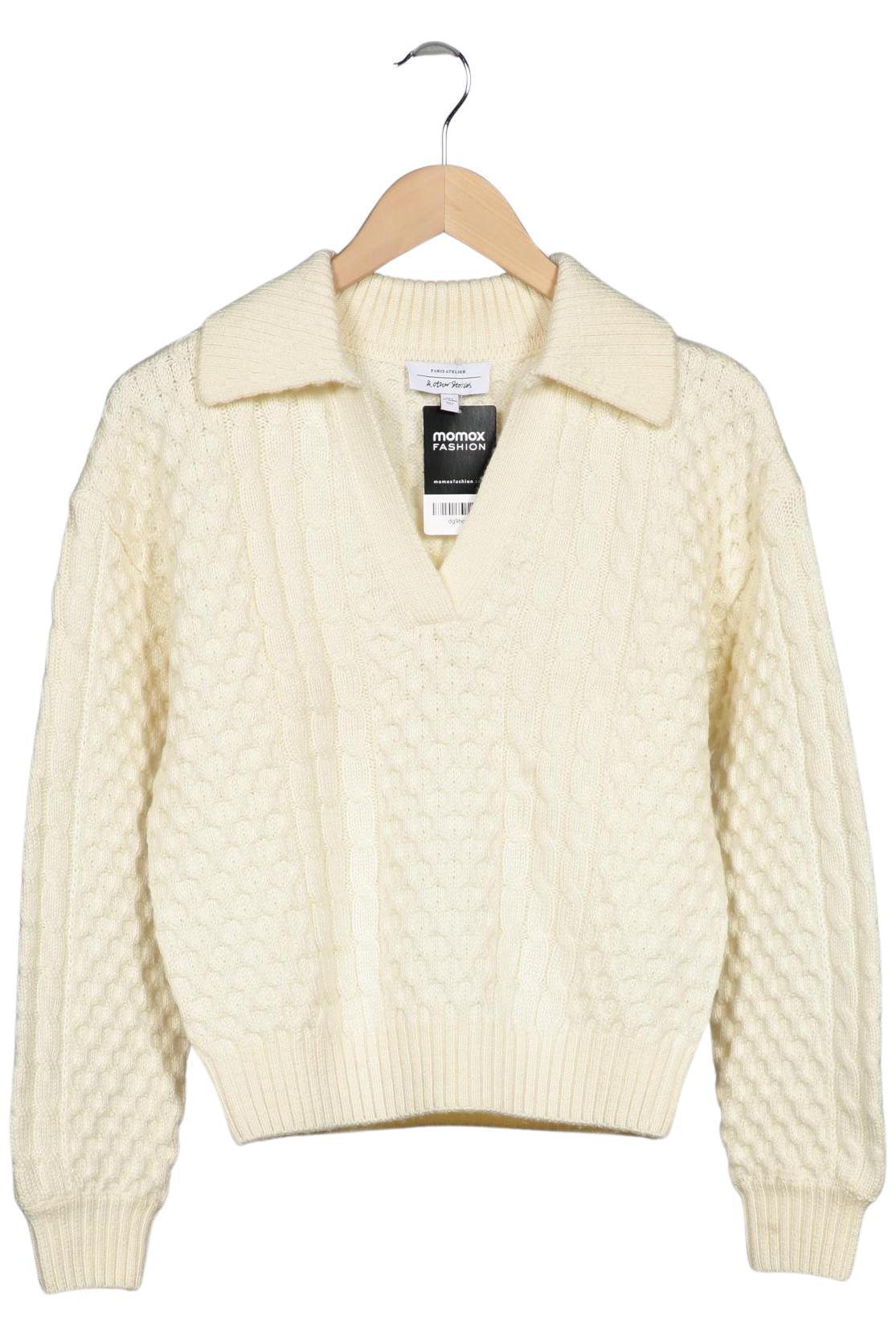 

& Other Stories Damen Pullover, cremeweiß, Gr. 36