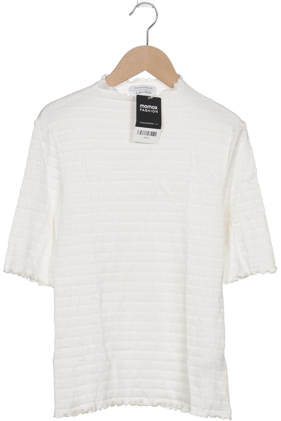 

& Other Stories Damen T-Shirt, weiß, Gr. 38