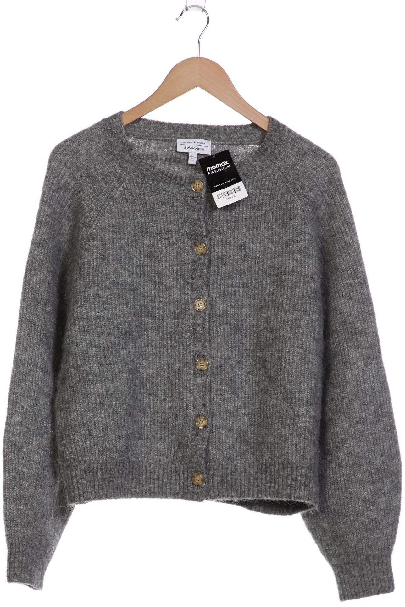 

& Other Stories Damen Strickjacke, grau, Gr. 42