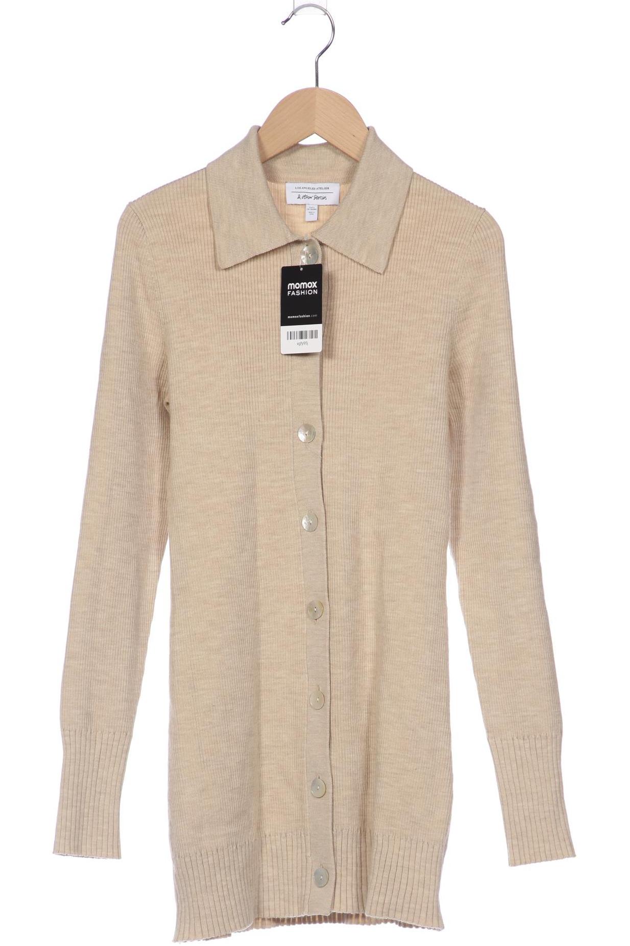 

& Other Stories Damen Strickjacke, beige, Gr. 36