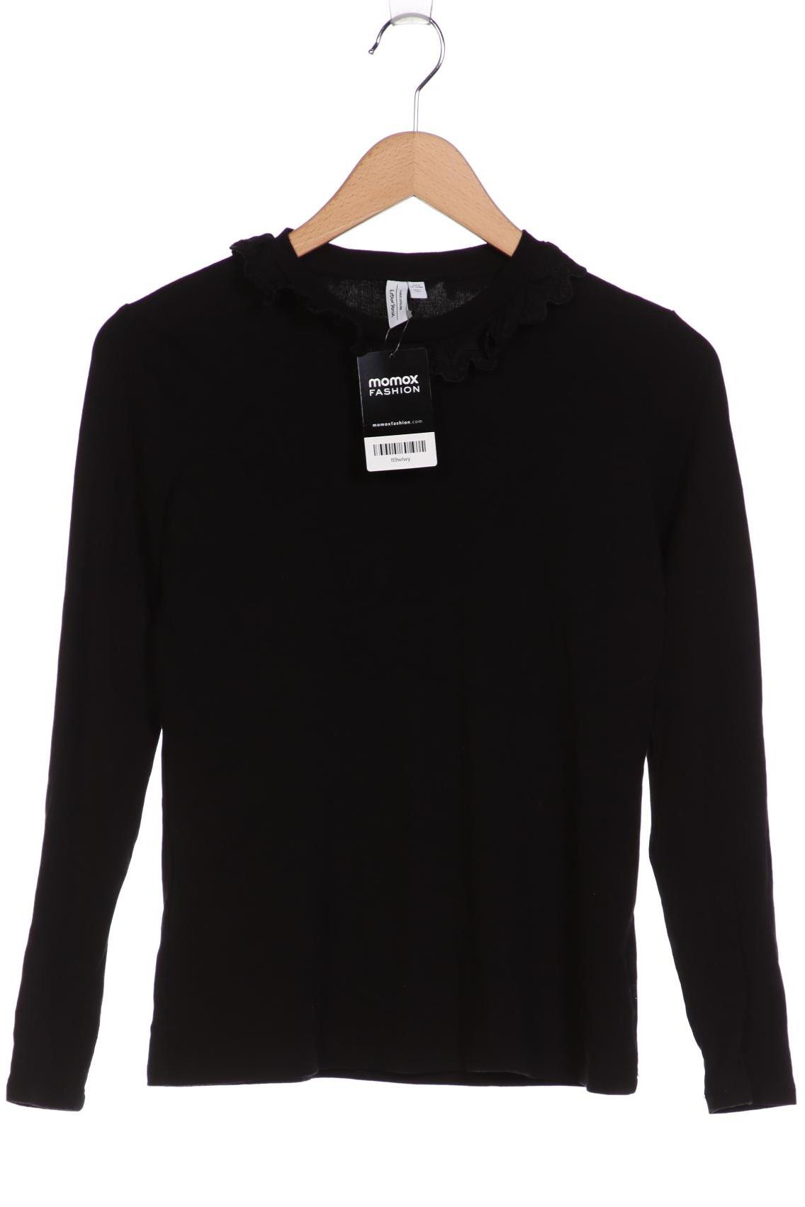 

& Other Stories Damen Langarmshirt, schwarz, Gr. 38
