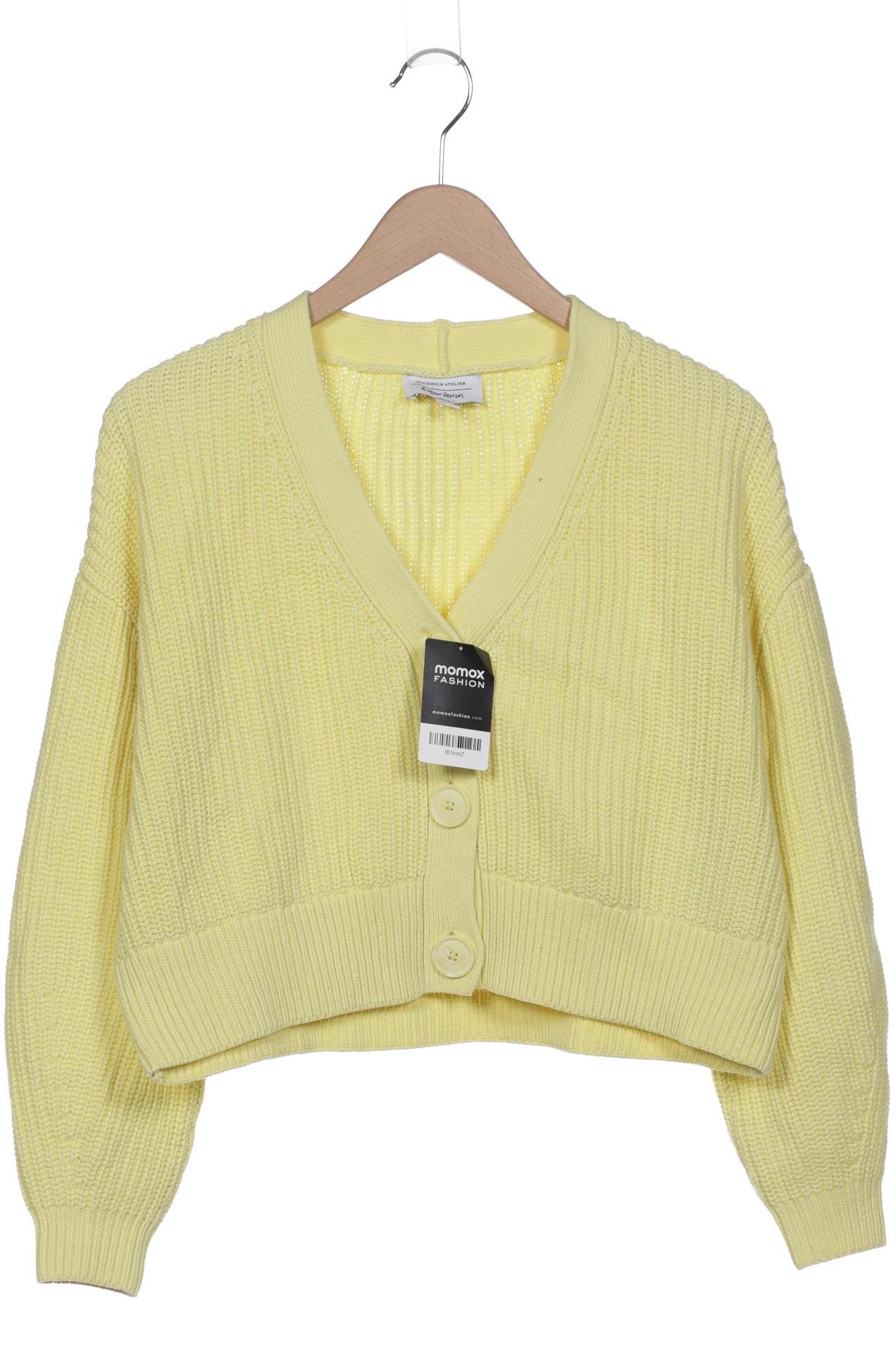 

& Other Stories Damen Strickjacke, gelb, Gr. 34