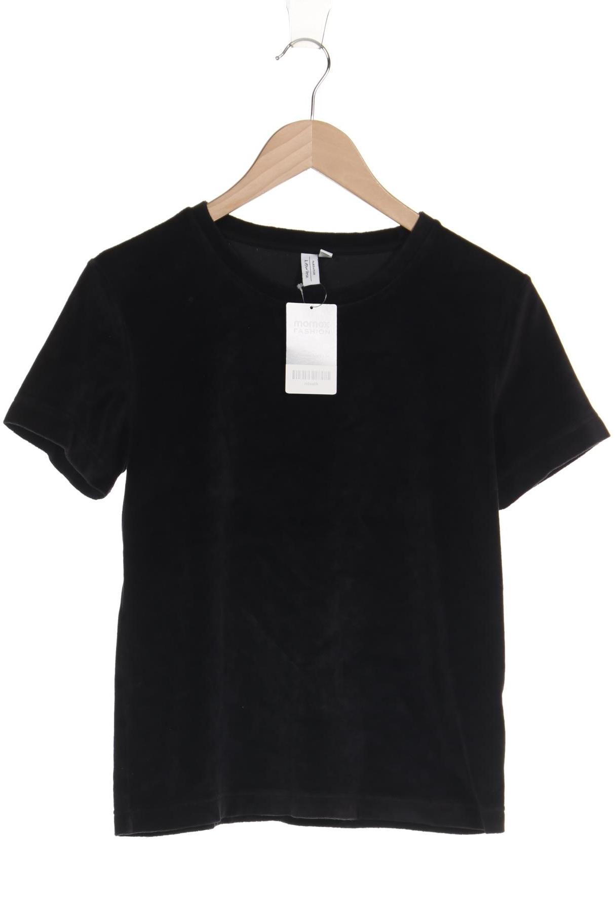 

& Other Stories Damen T-Shirt, schwarz, Gr. 36