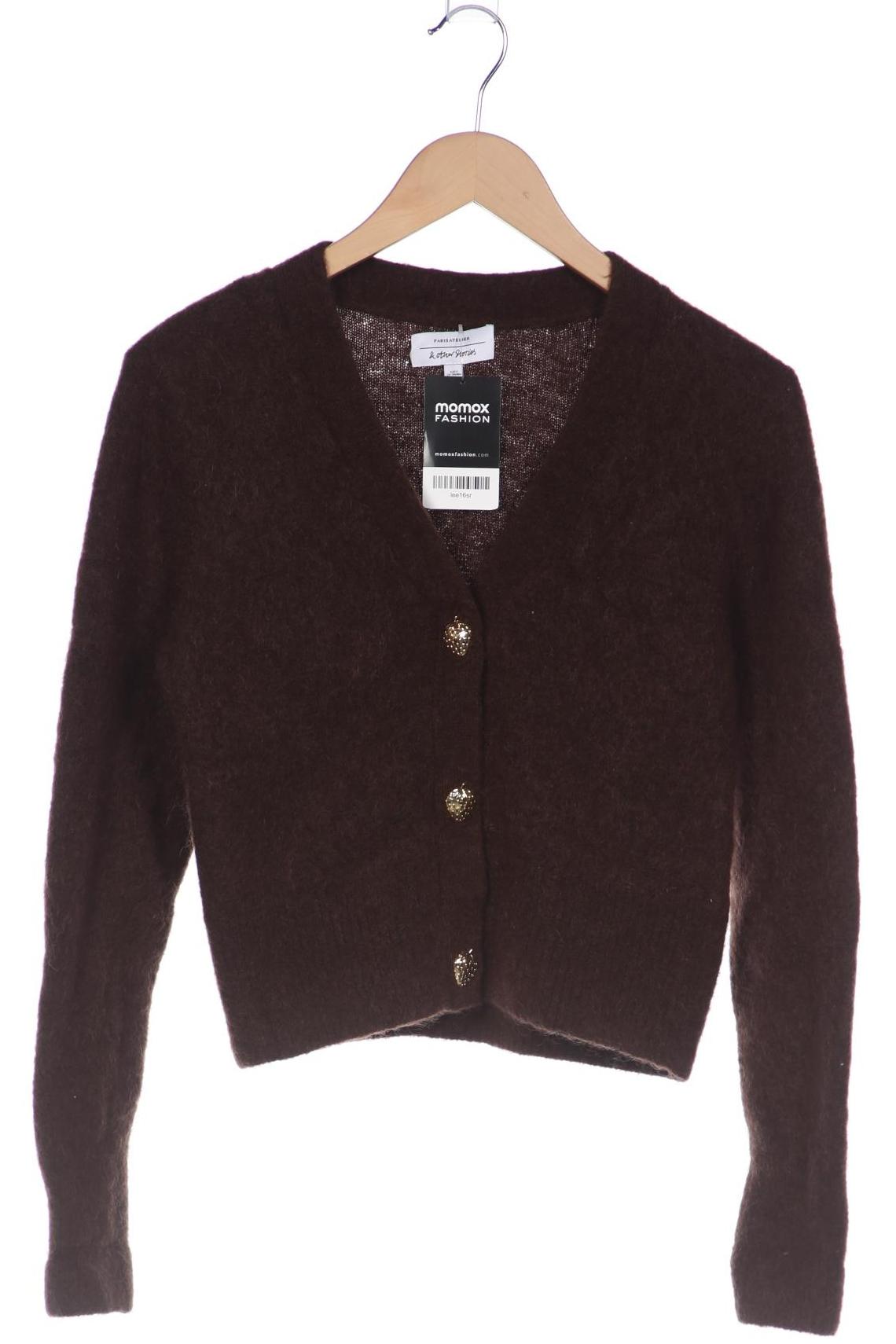 

& Other Stories Damen Strickjacke, braun, Gr. 36