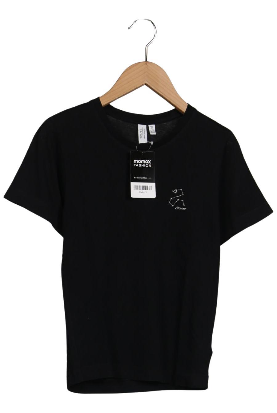 

& Other Stories Damen T-Shirt, schwarz, Gr. 34