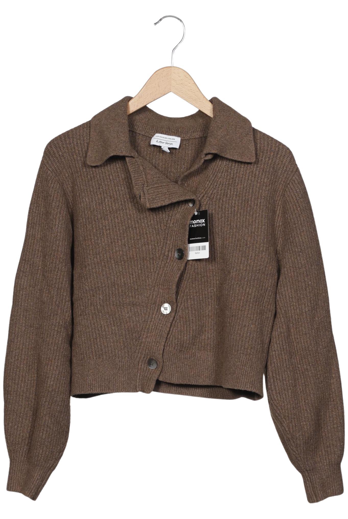 

& Other Stories Damen Strickjacke, braun, Gr. 36