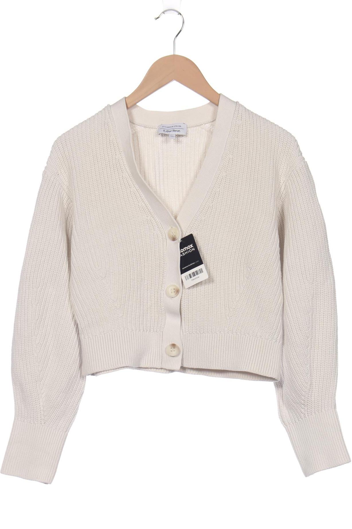 

& Other Stories Damen Strickjacke, cremeweiß, Gr. 36