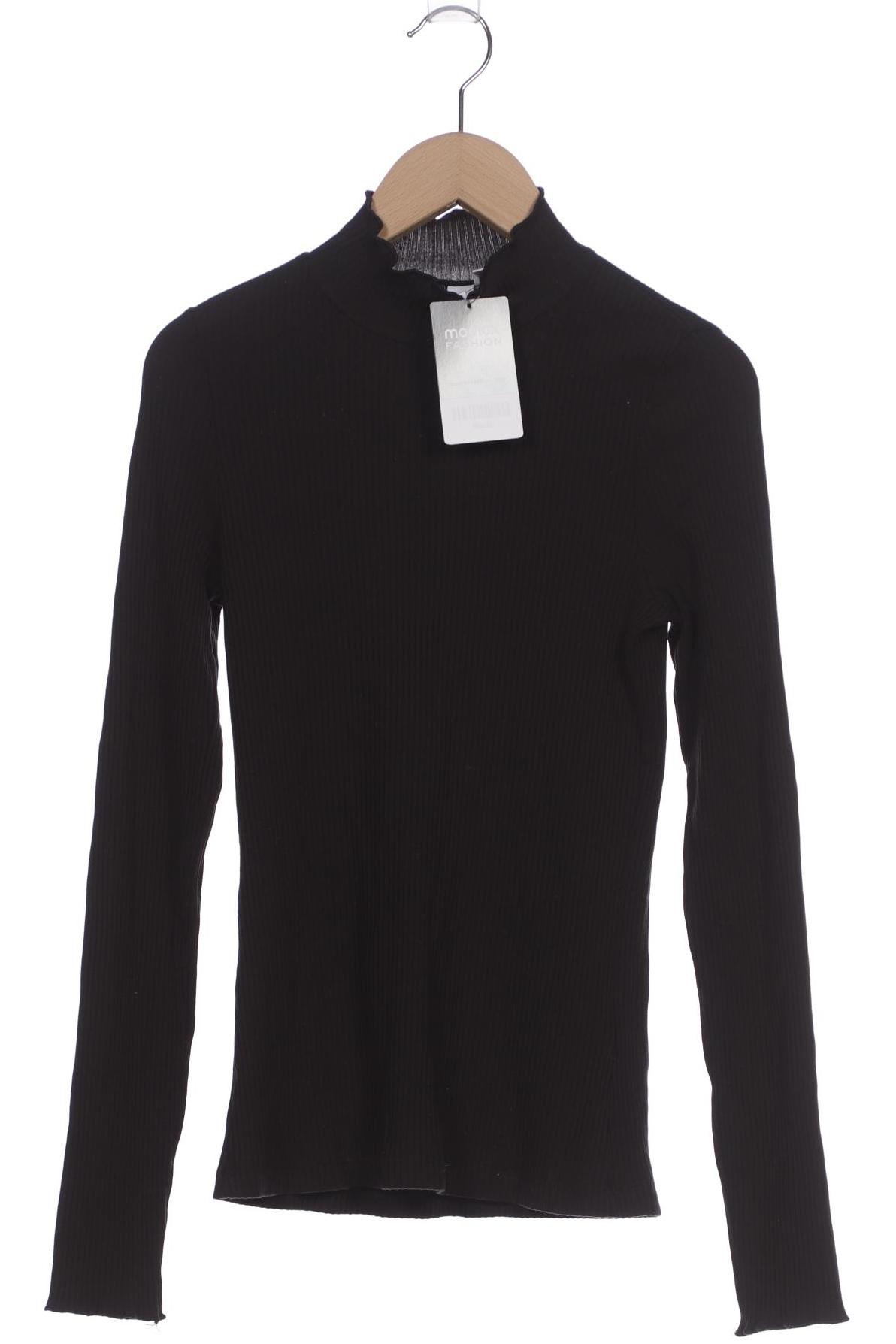 

& Other Stories Damen Langarmshirt, schwarz, Gr. 38