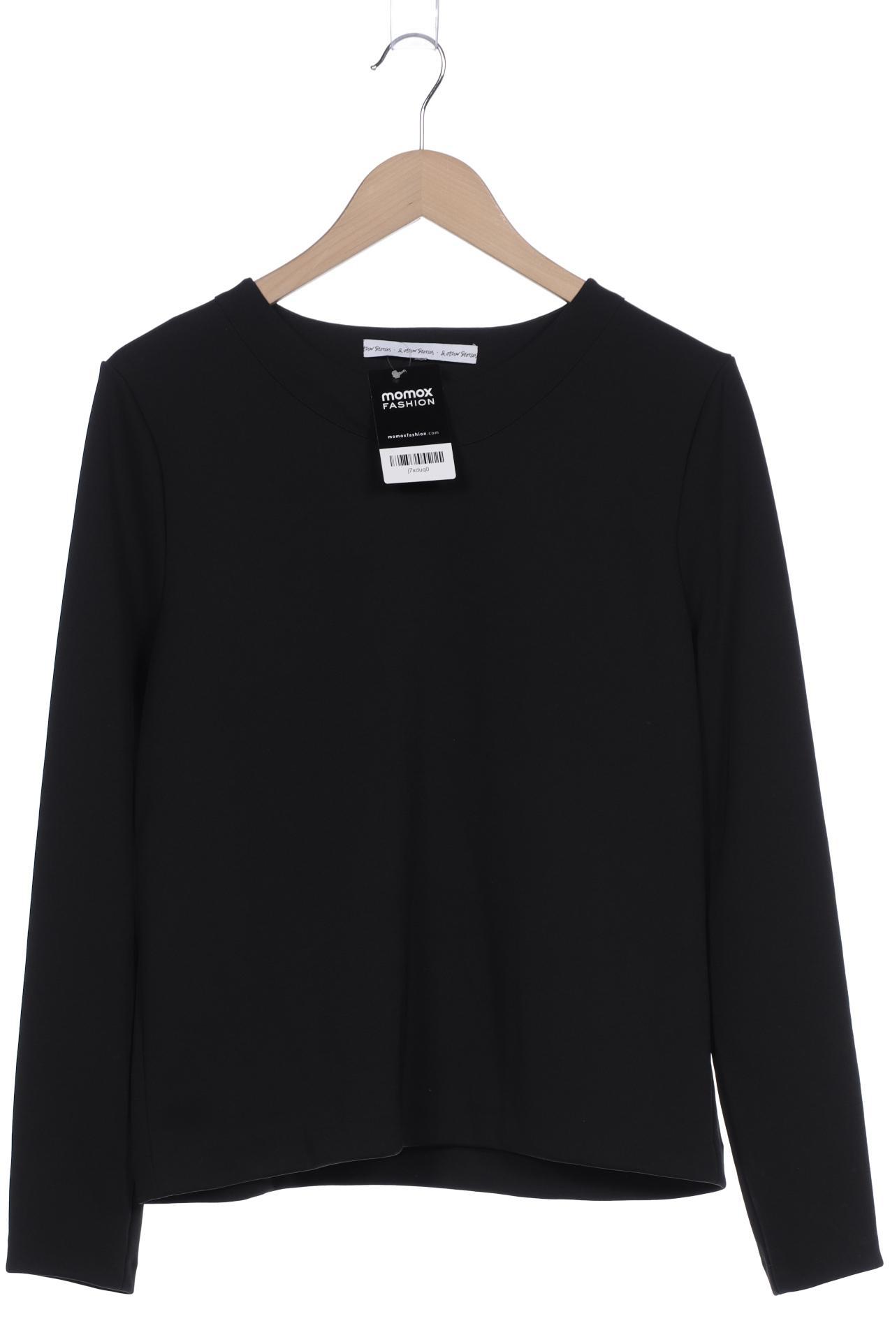 

& Other Stories Damen Langarmshirt, schwarz, Gr. 44