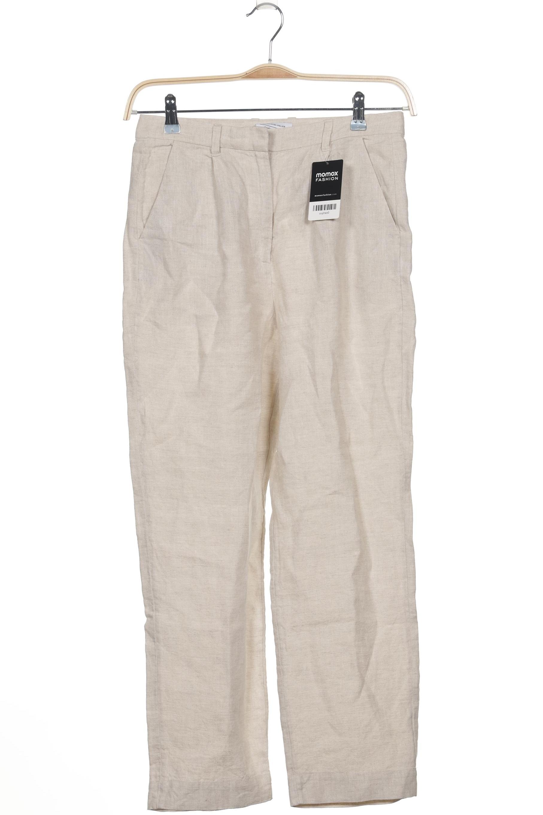 

& Other Stories Damen Stoffhose, cremeweiß, Gr. 40