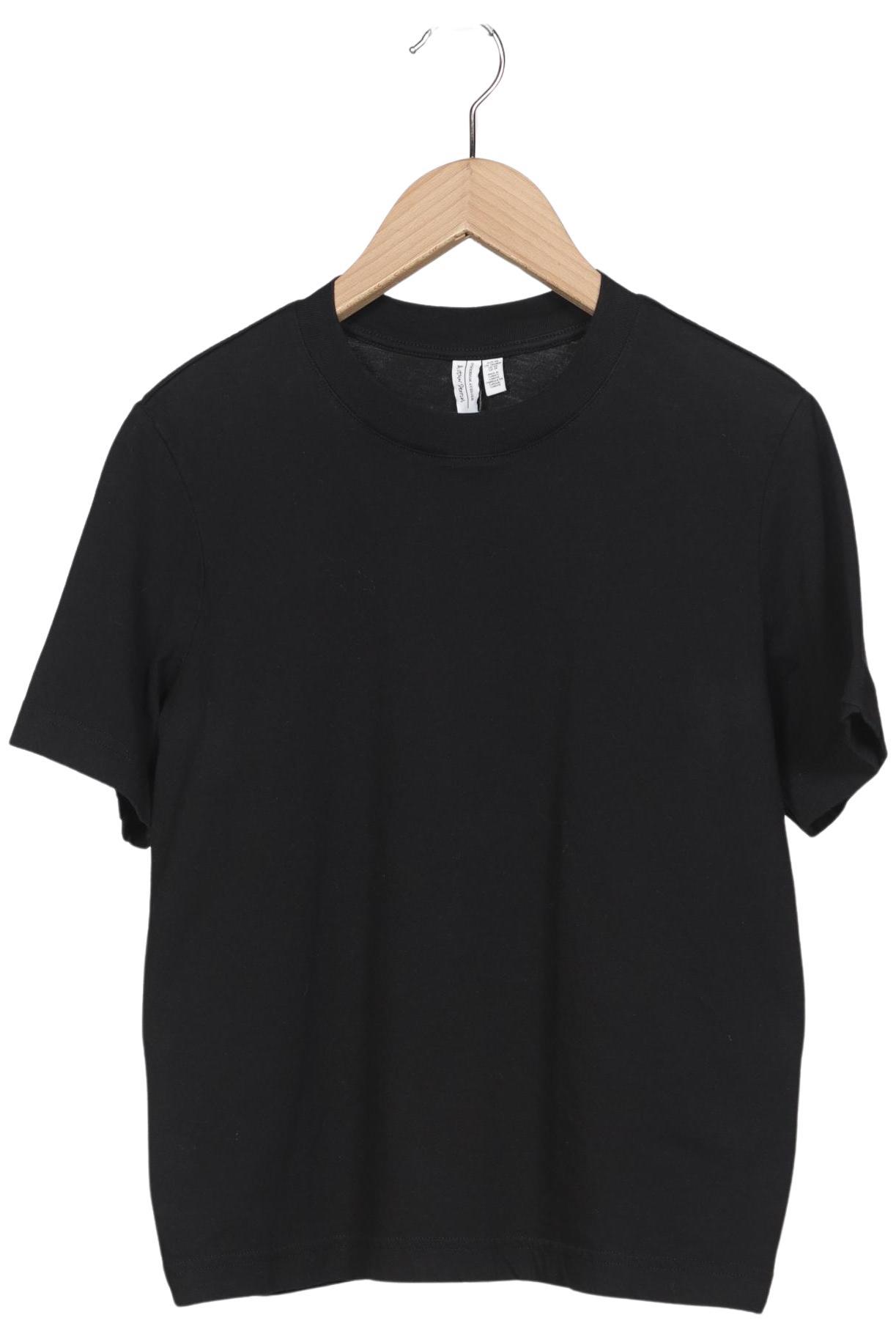 

& Other Stories Damen T-Shirt, schwarz, Gr. 34
