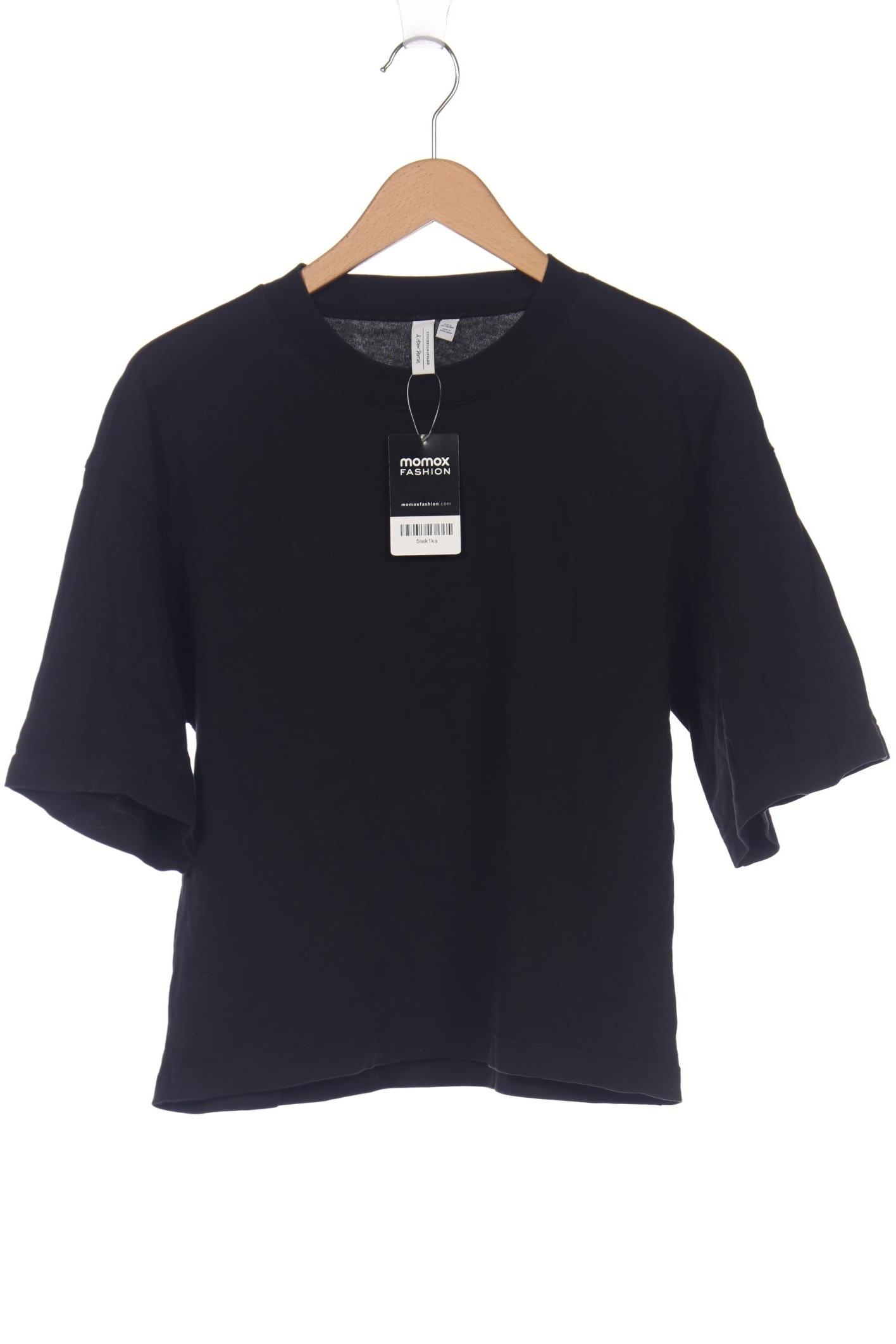 

& Other Stories Damen T-Shirt, schwarz, Gr. 36