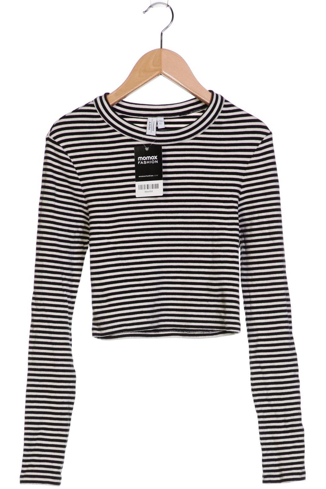 

& Other Stories Damen Langarmshirt, schwarz, Gr. 36