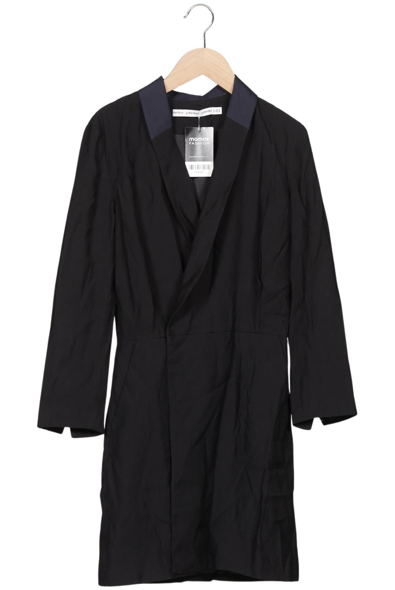 

& Other Stories Damen Mantel, marineblau, Gr. 34