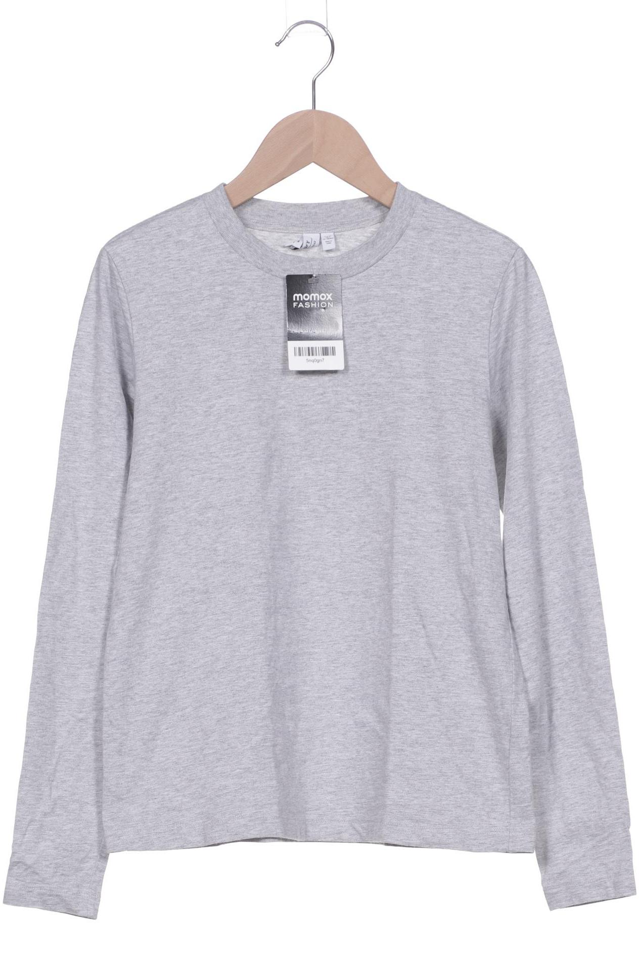 

& Other Stories Damen Langarmshirt, grau, Gr. 36