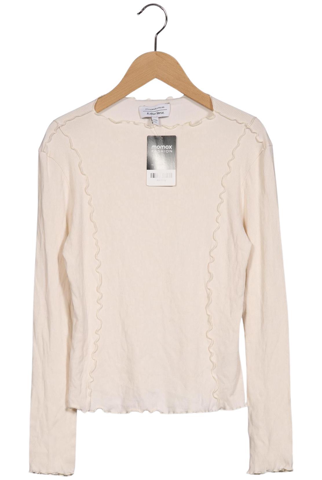 

& Other Stories Damen Langarmshirt, cremeweiß, Gr. 38