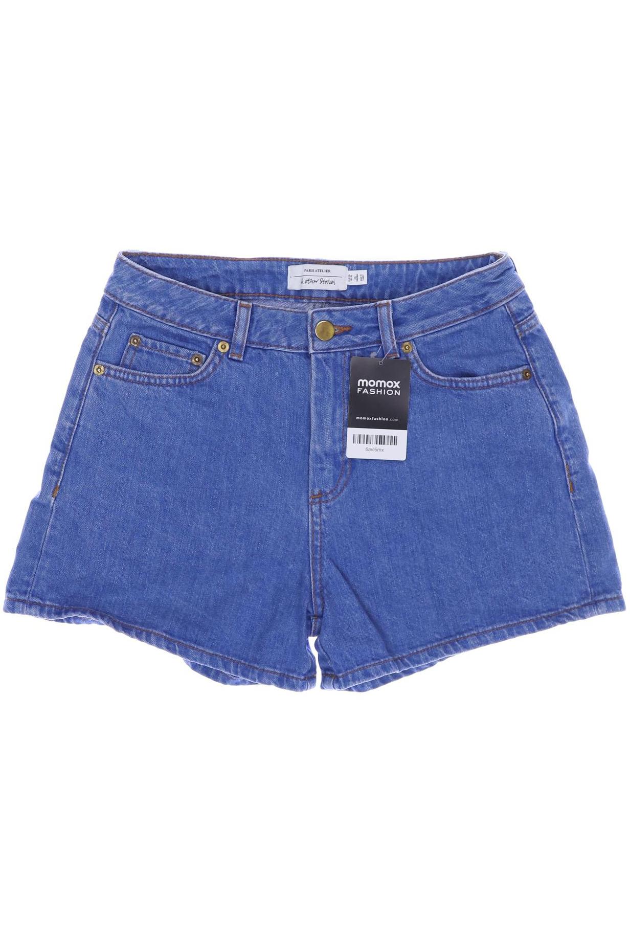 

& Other Stories Damen Shorts, blau, Gr. 26