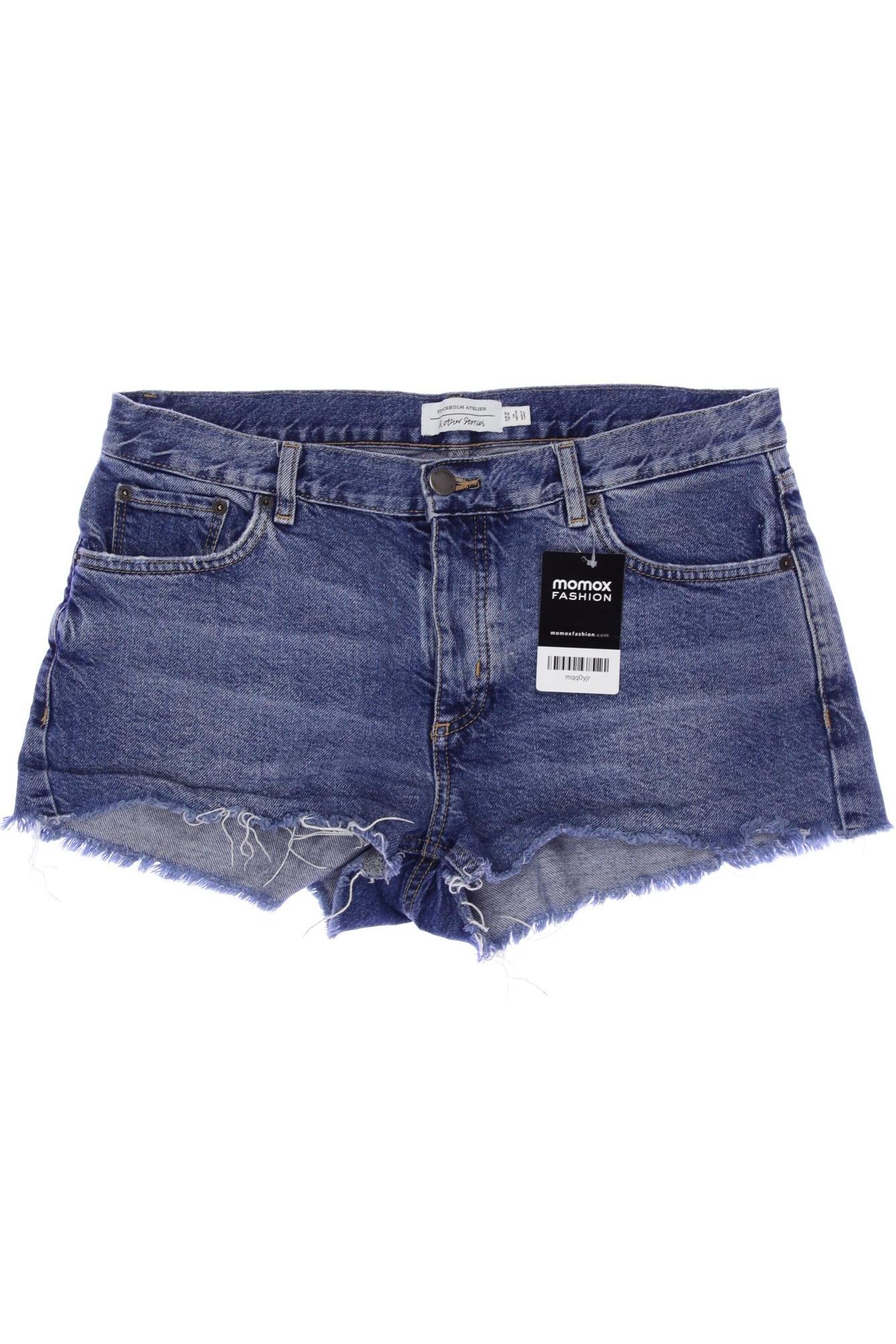 

& Other Stories Damen Shorts, marineblau, Gr. 29