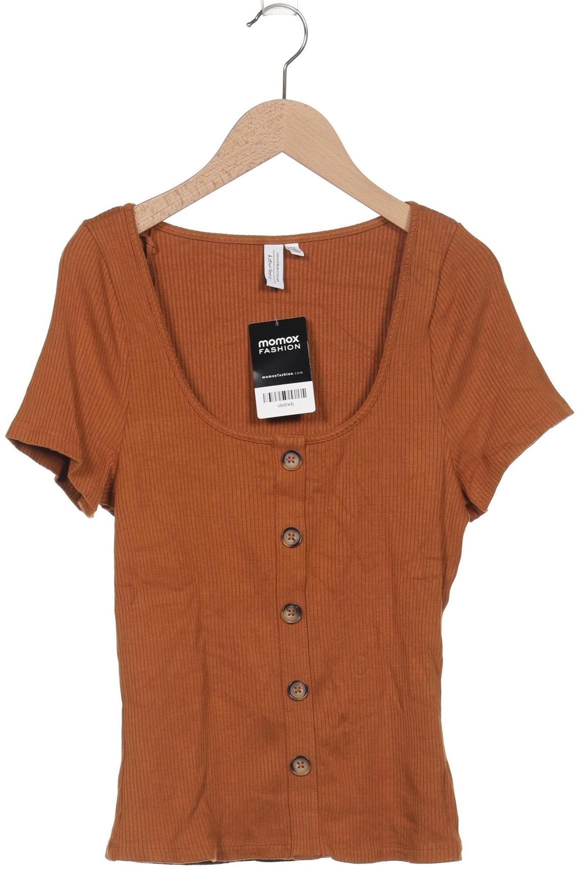 

& Other Stories Damen T-Shirt, braun, Gr. 42