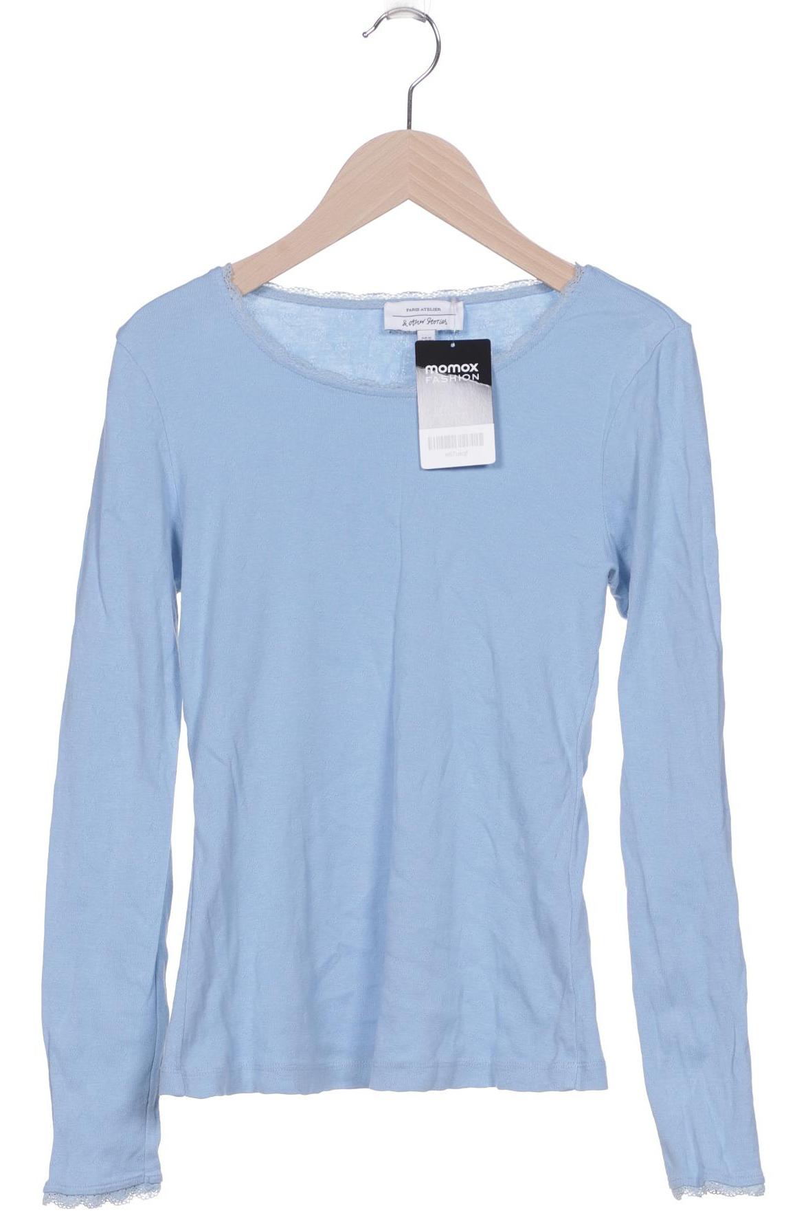 

& Other Stories Damen Langarmshirt, blau, Gr. 34