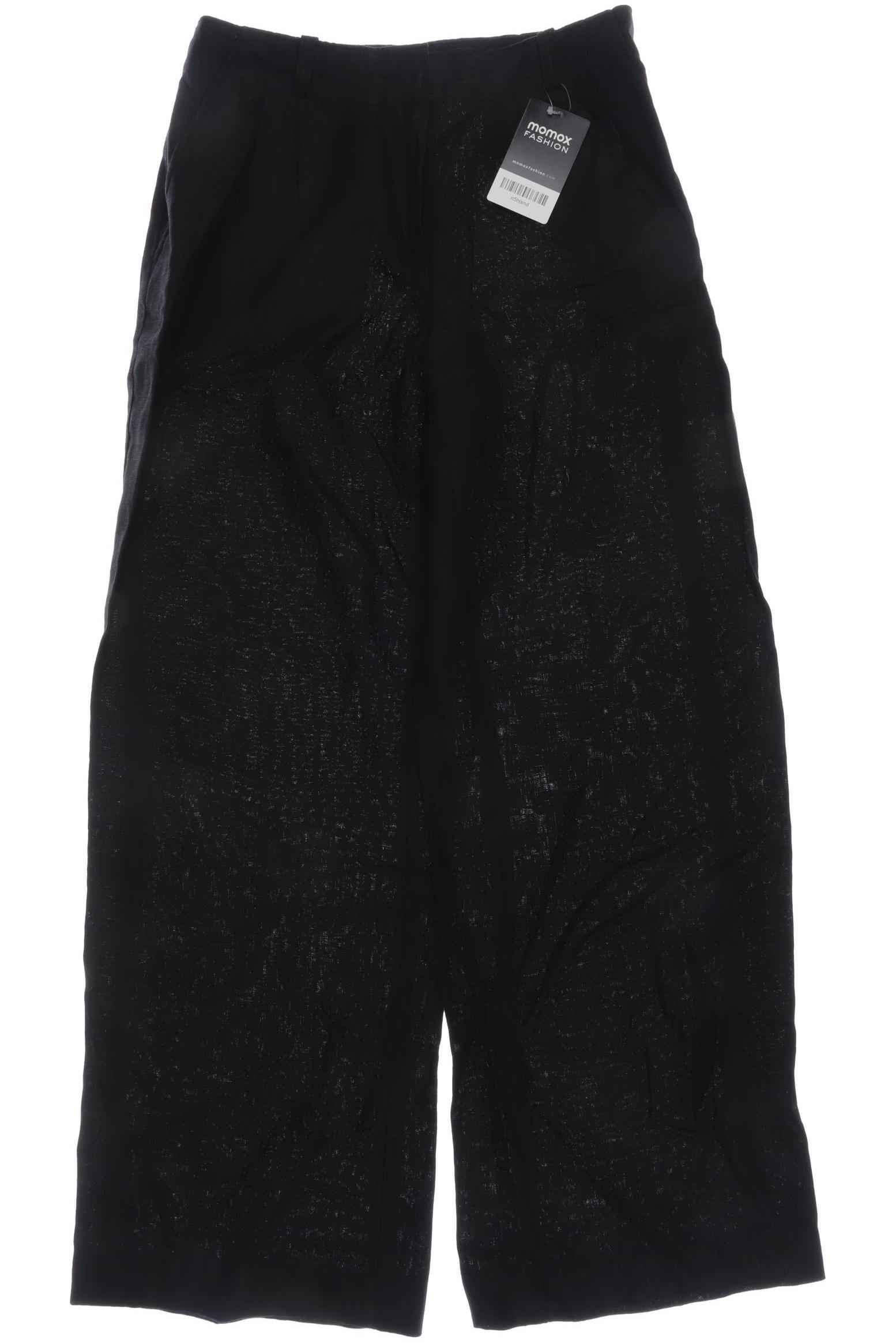 

& Other Stories Damen Stoffhose, schwarz, Gr. 34