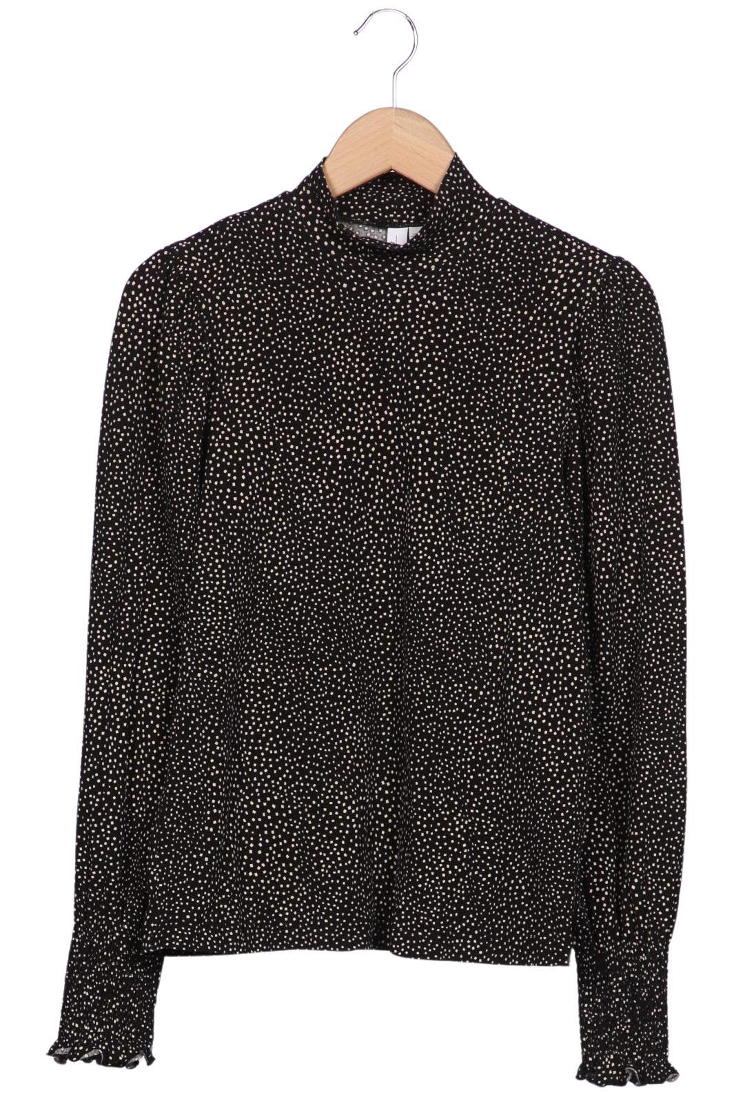 

& Other Stories Damen Langarmshirt, schwarz, Gr. 36