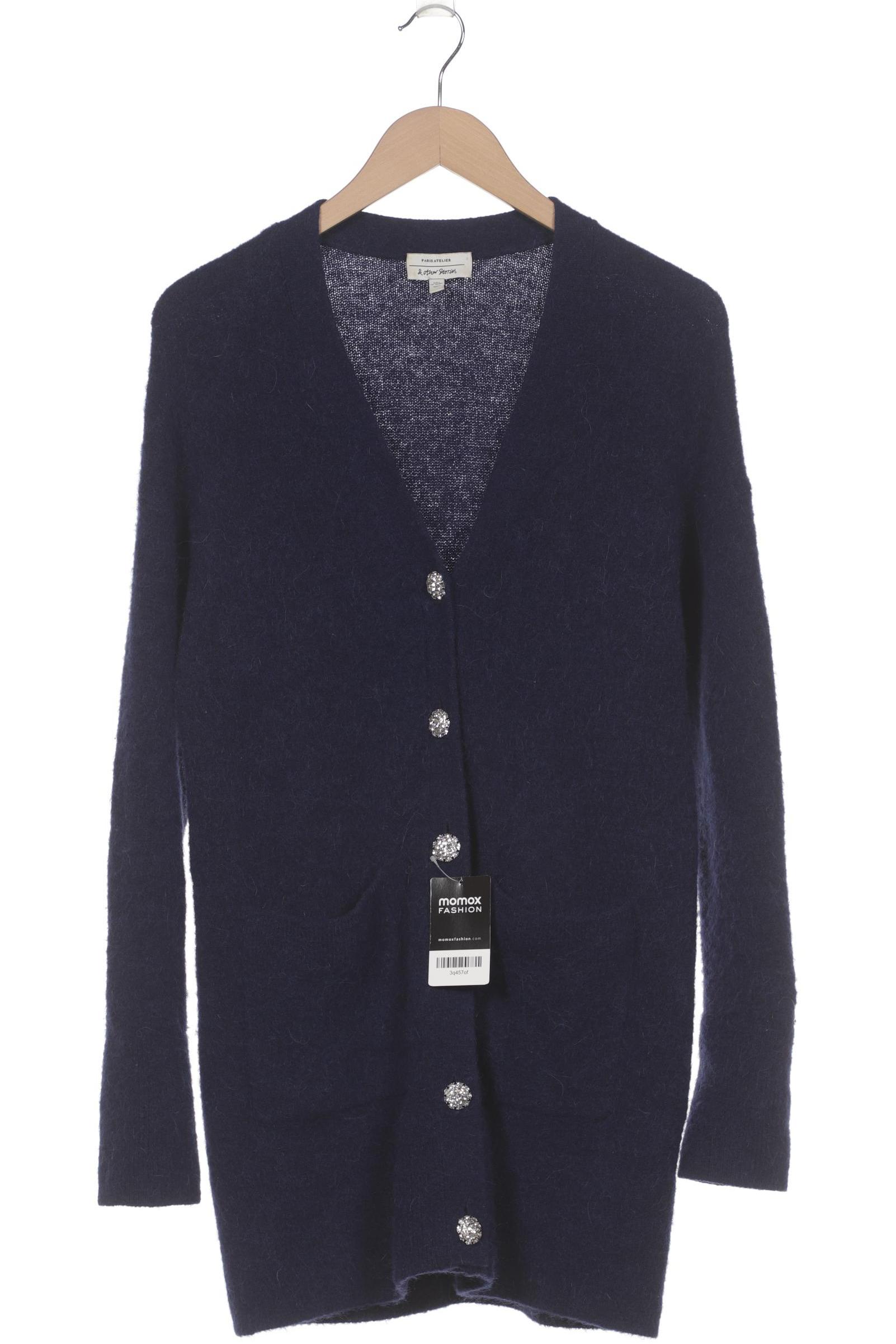 

& Other Stories Damen Strickjacke, marineblau, Gr. 36