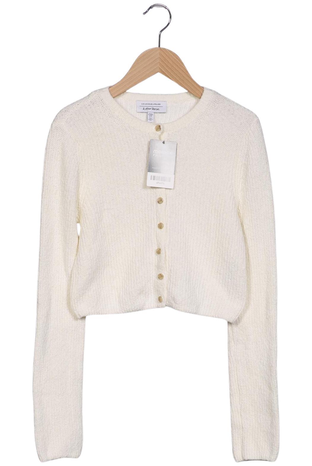 

& Other Stories Damen Strickjacke, cremeweiß, Gr. 34