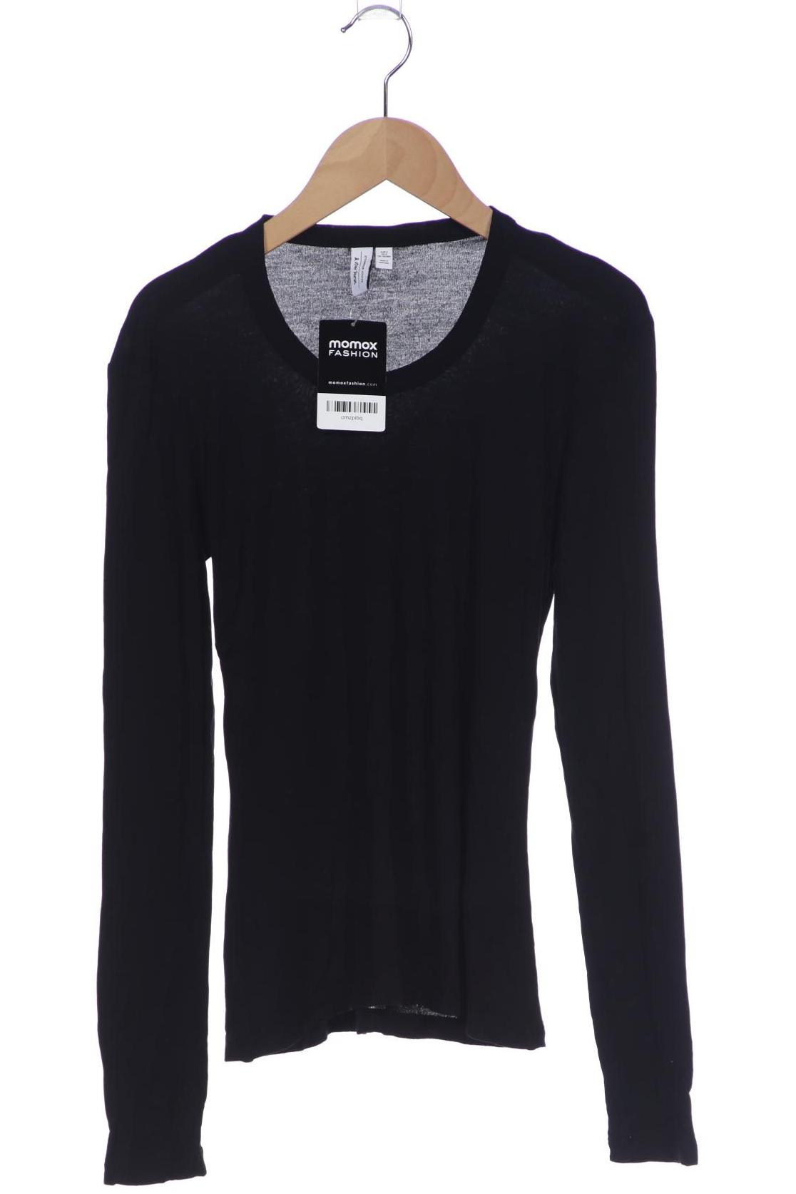

& Other Stories Damen Langarmshirt, schwarz, Gr. 36