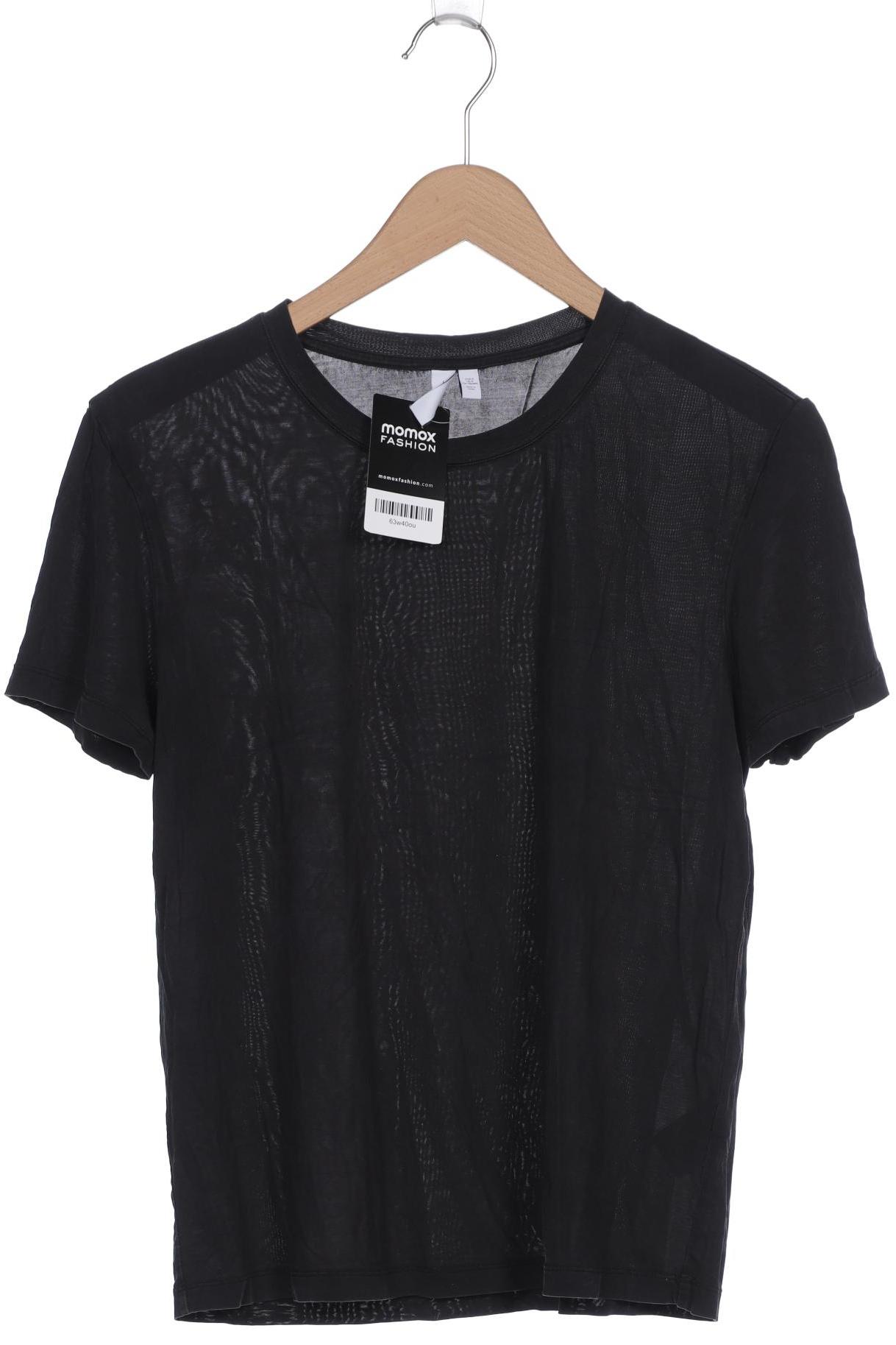 

& Other Stories Damen T-Shirt, schwarz, Gr. 36