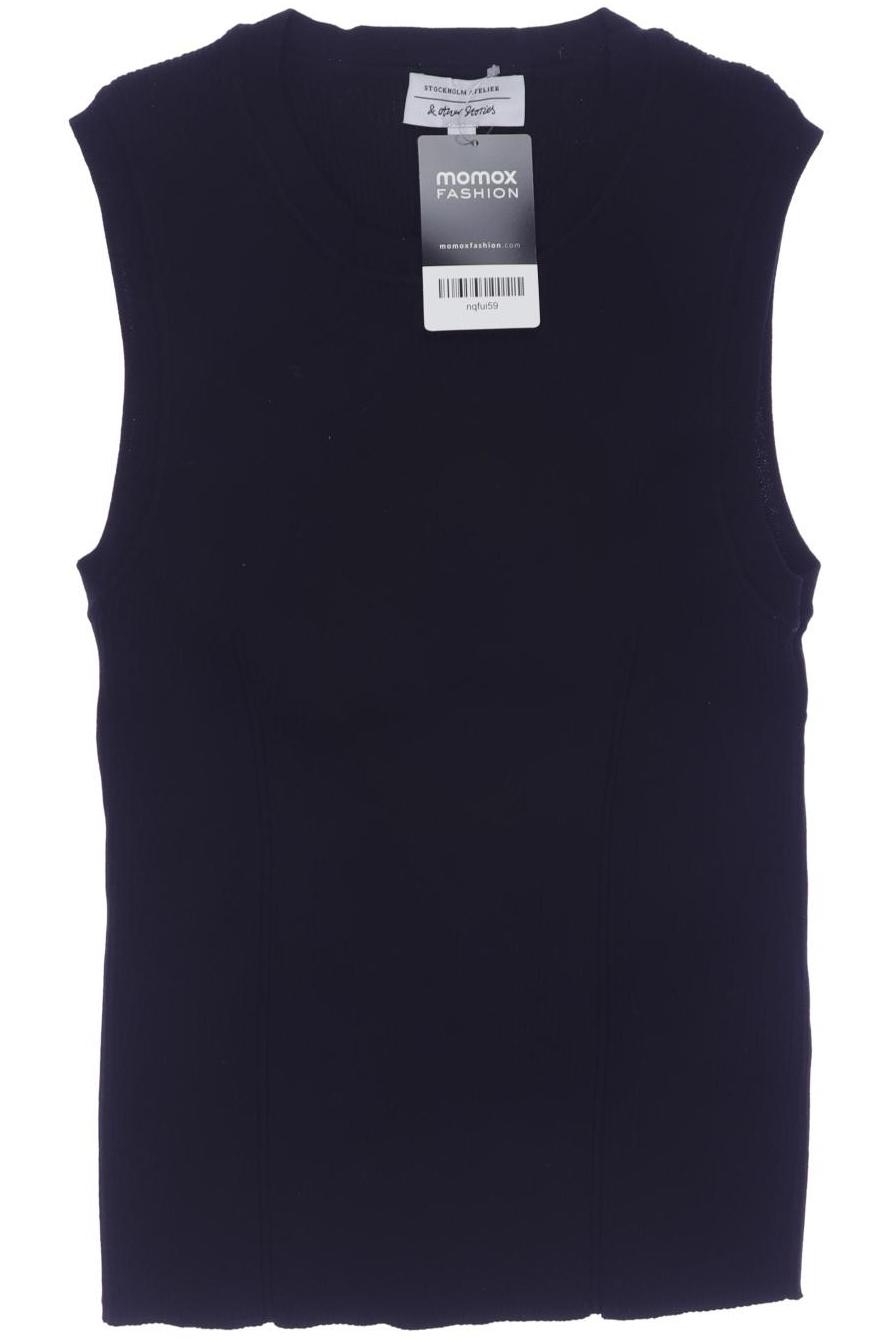 

& Other Stories Damen Top, schwarz, Gr. 42
