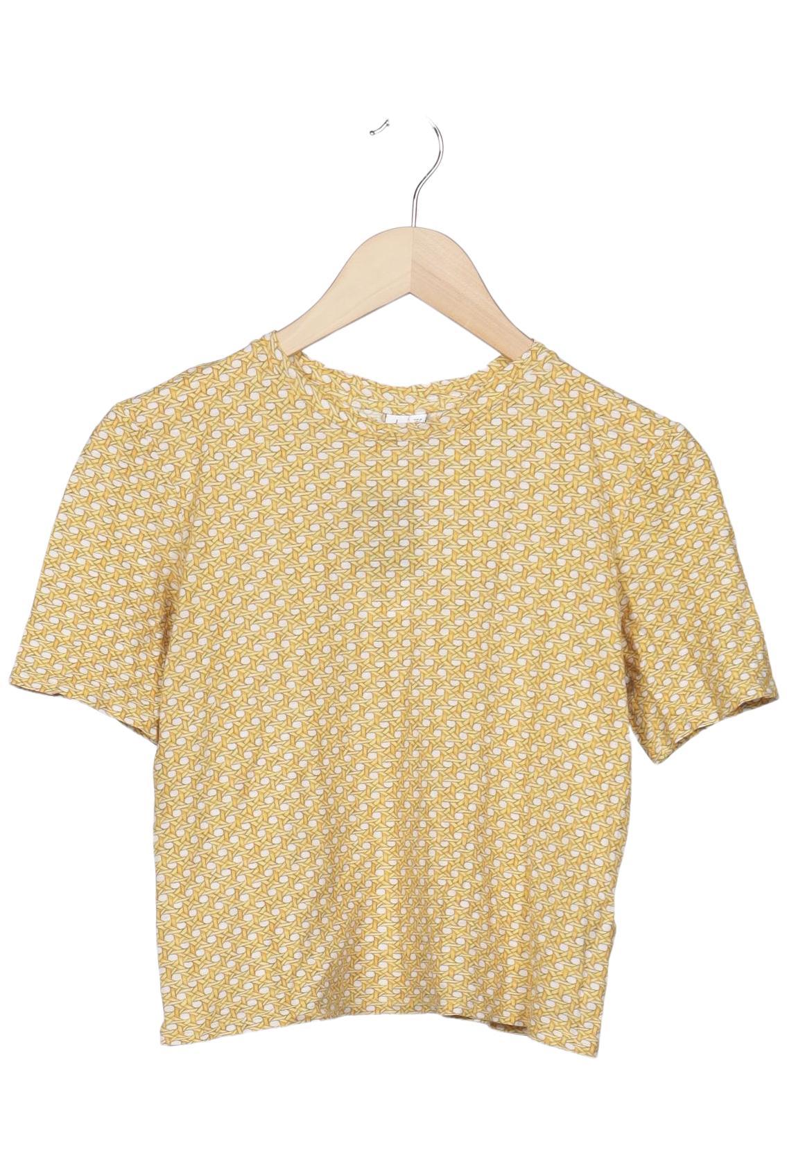 

& Other Stories Damen T-Shirt, gelb, Gr. 36