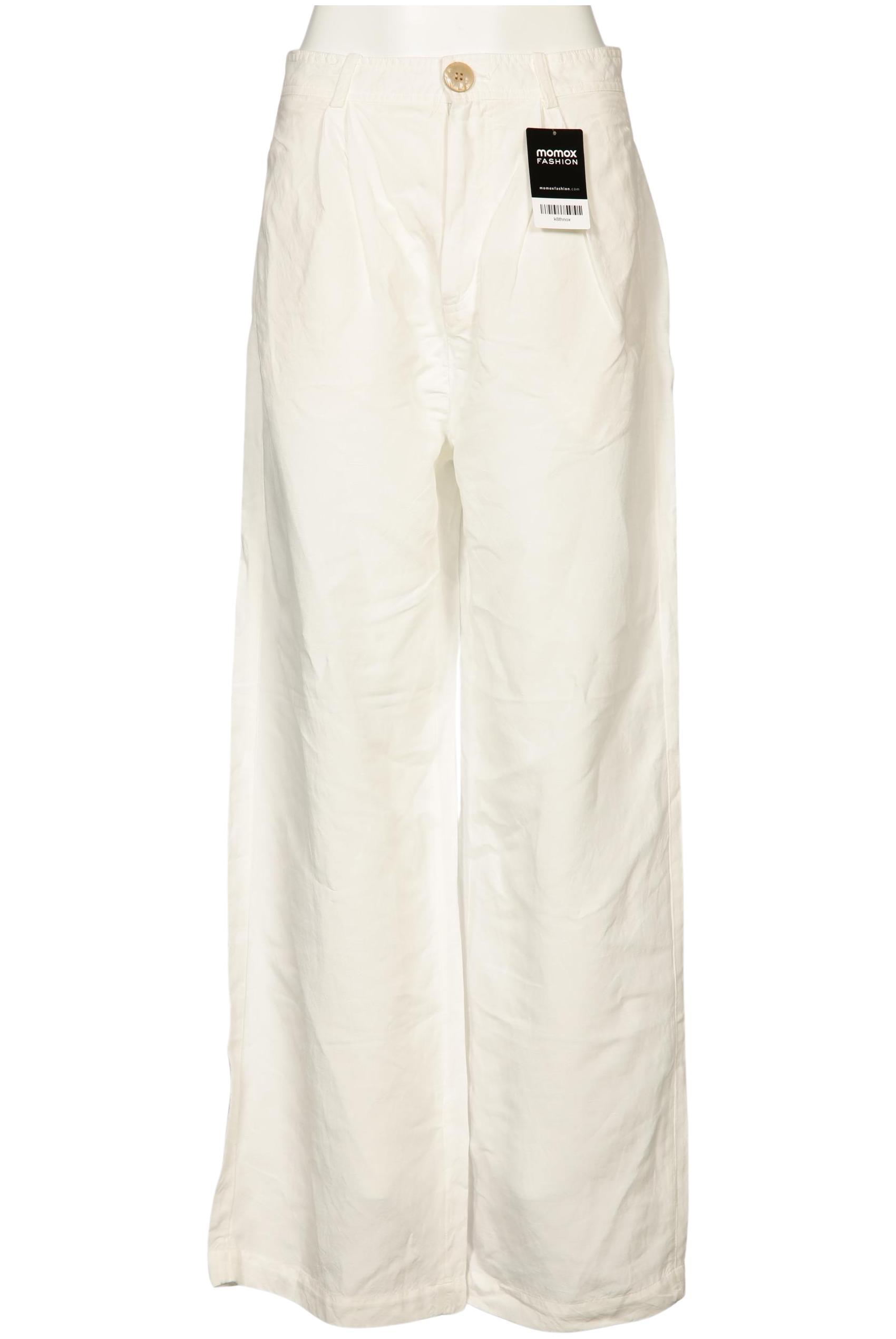 

& Other Stories Damen Stoffhose, weiß, Gr. 38