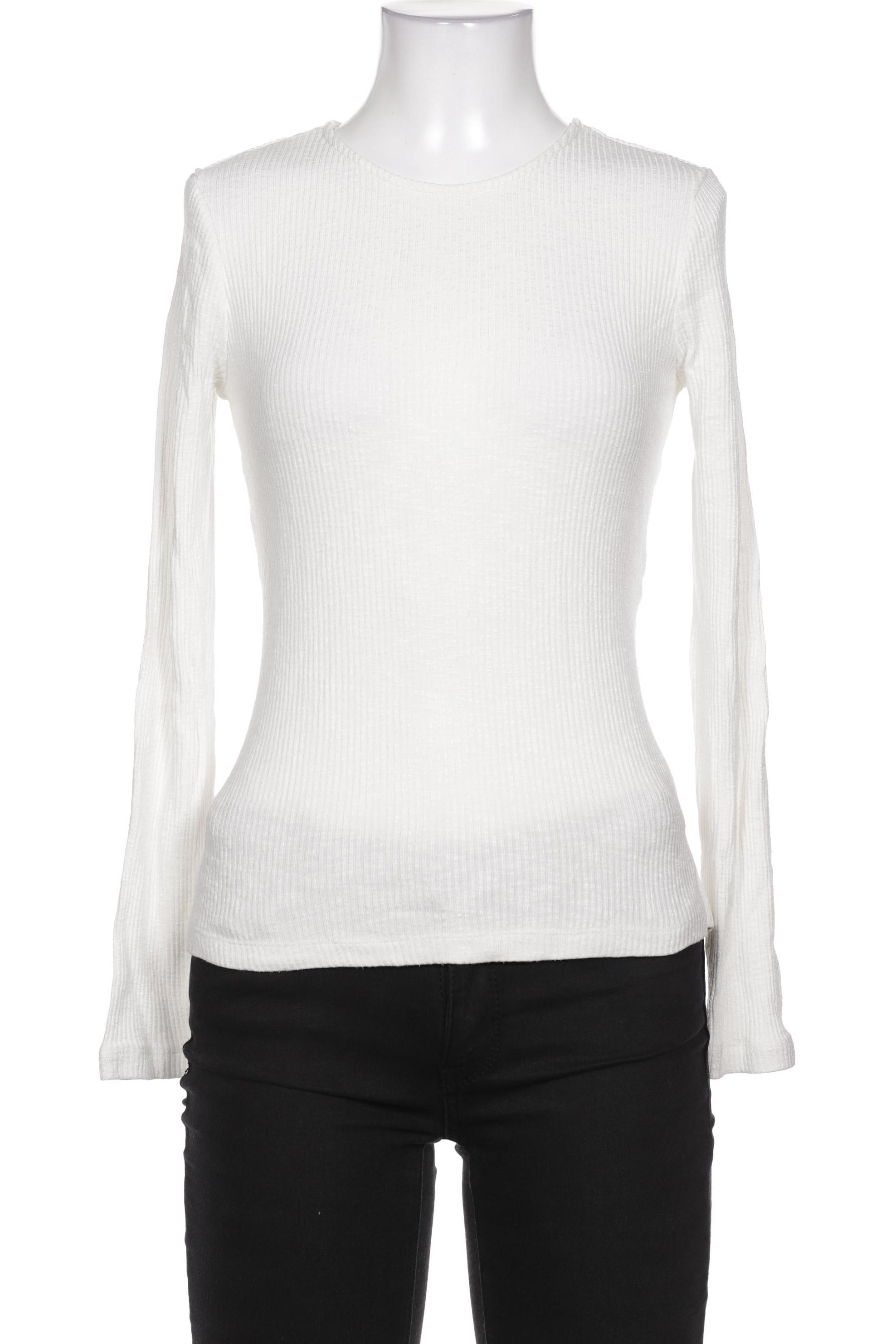 

& Other Stories Damen Langarmshirt, weiß, Gr. 36
