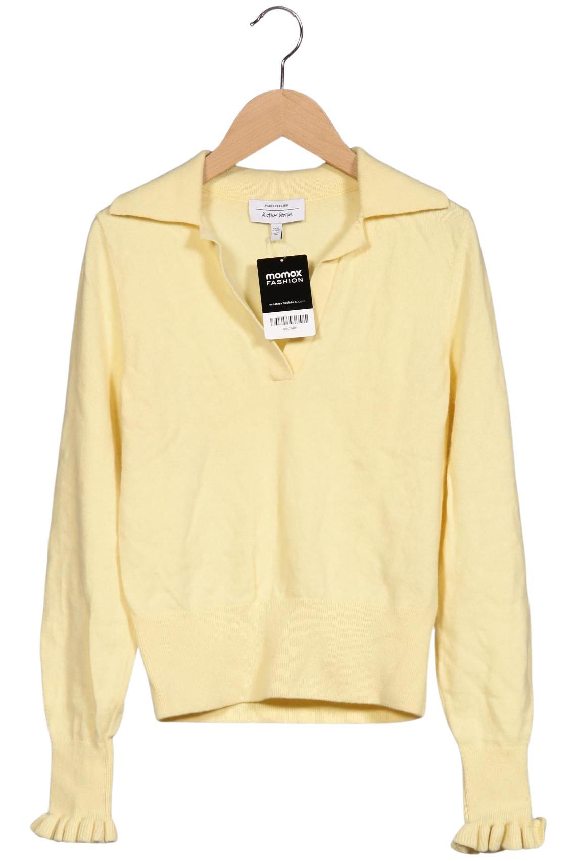 

& Other Stories Damen Pullover, gelb, Gr. 34