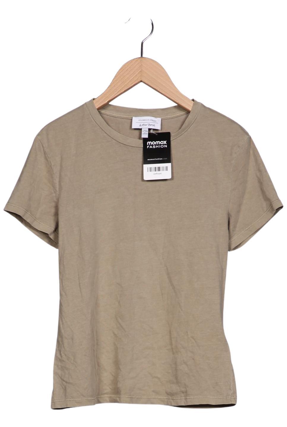 

& Other Stories Damen T-Shirt, grün, Gr. 38