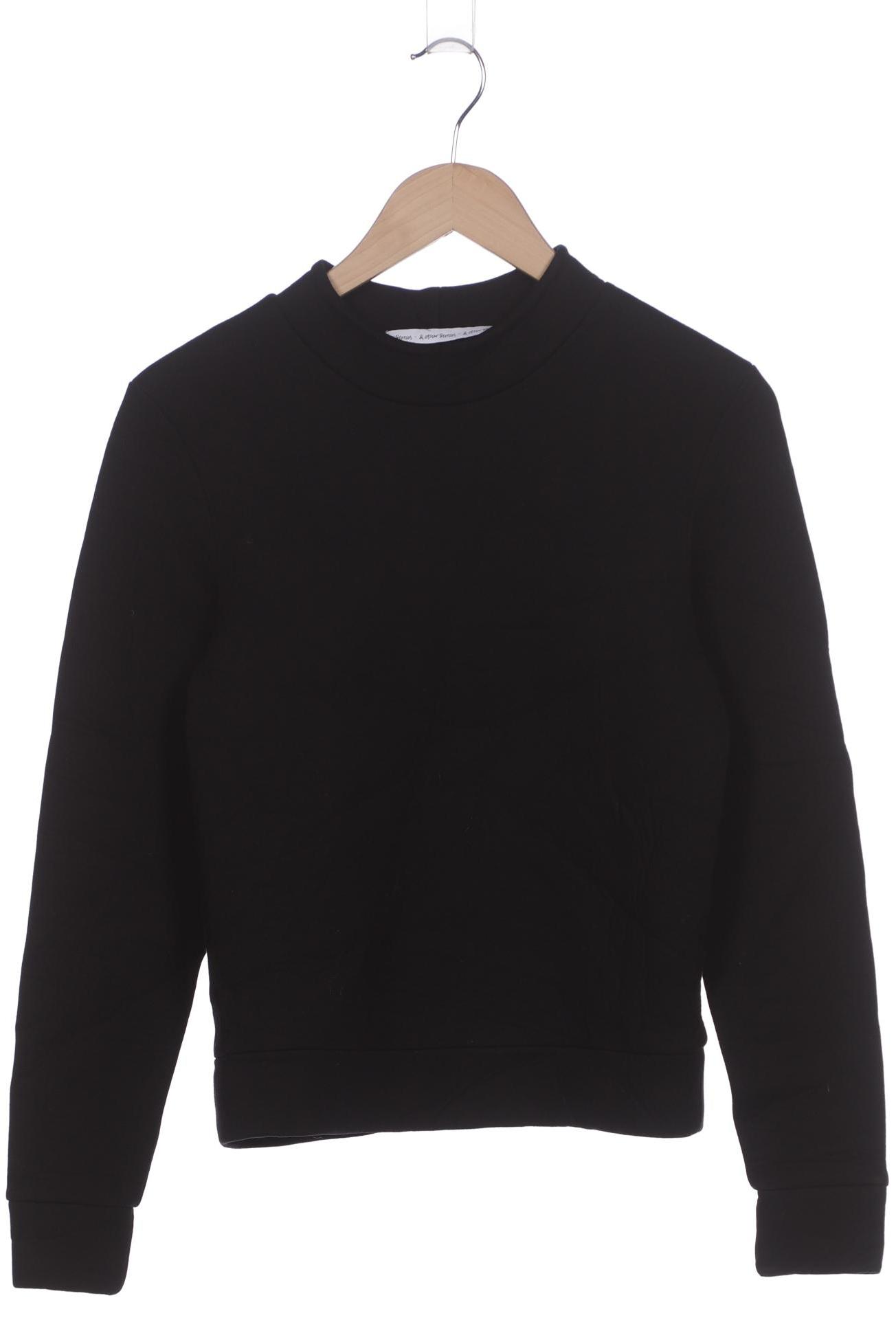 

& Other Stories Damen Sweatshirt, schwarz, Gr. 36