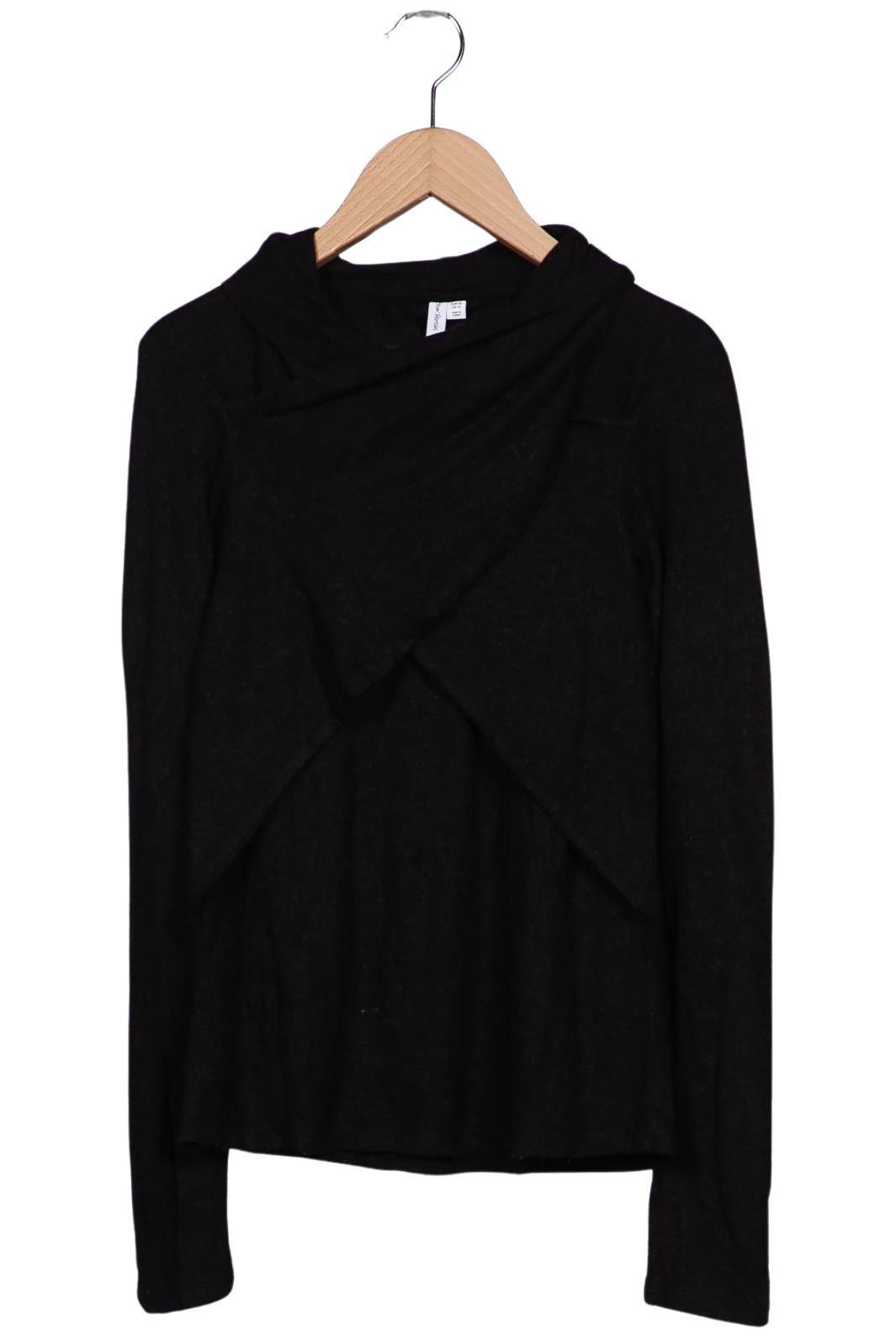 

& Other Stories Damen Langarmshirt, schwarz, Gr. 40