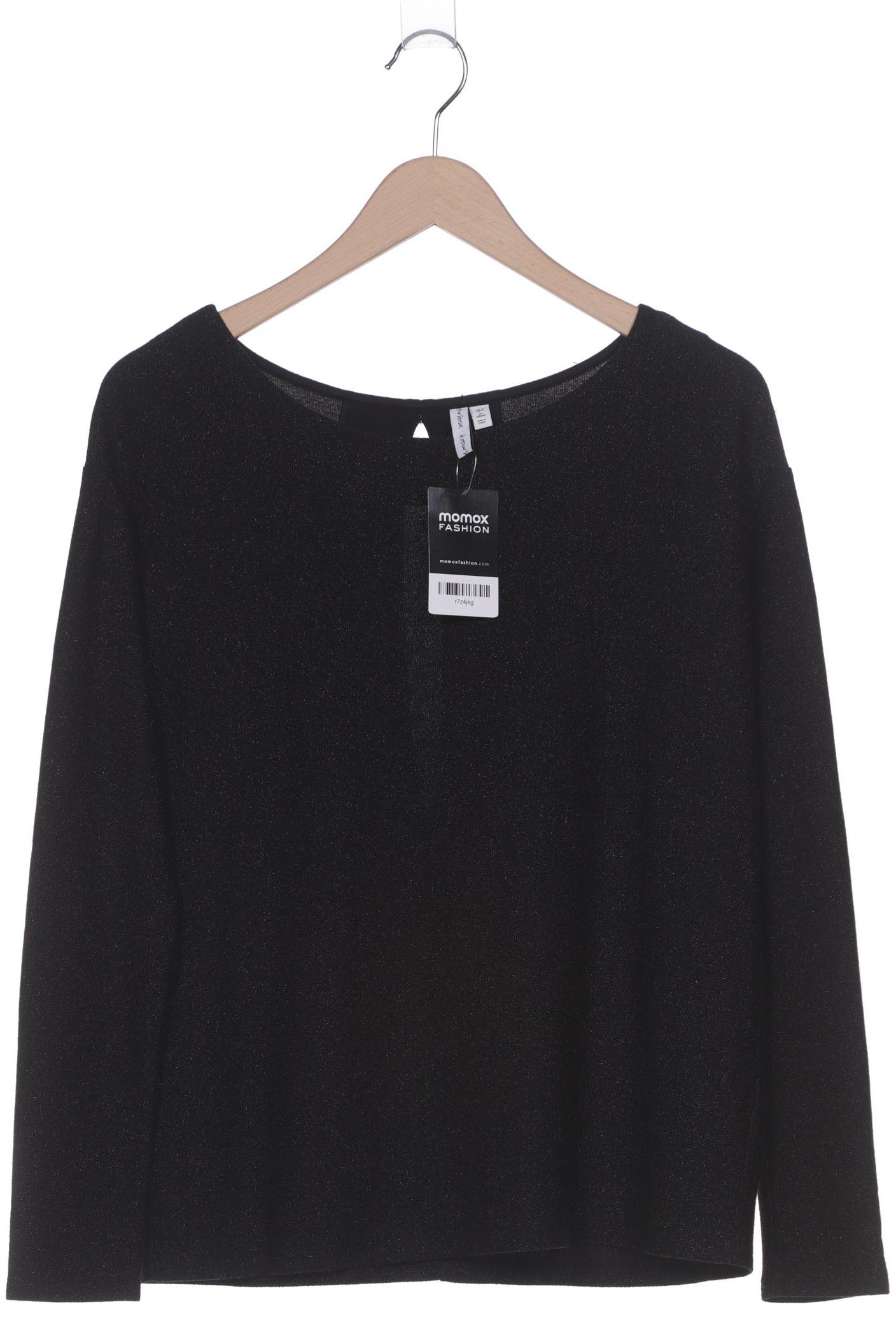 

& Other Stories Damen Langarmshirt, schwarz, Gr. 36