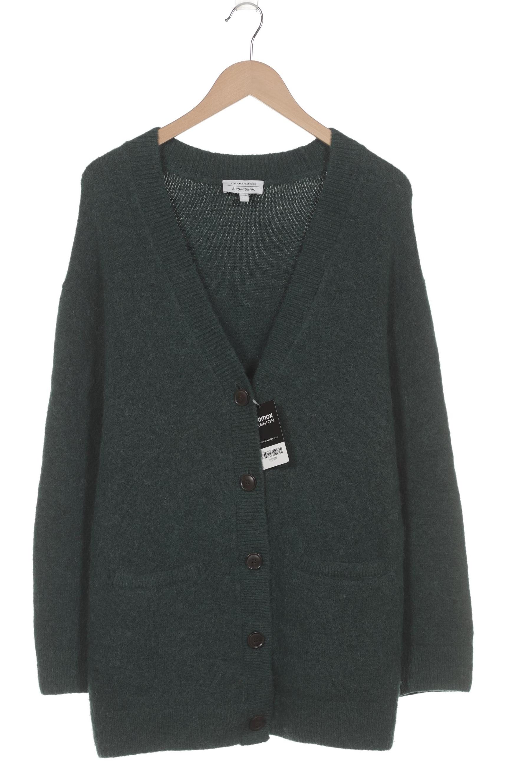 

& Other Stories Damen Strickjacke, grün, Gr. 36