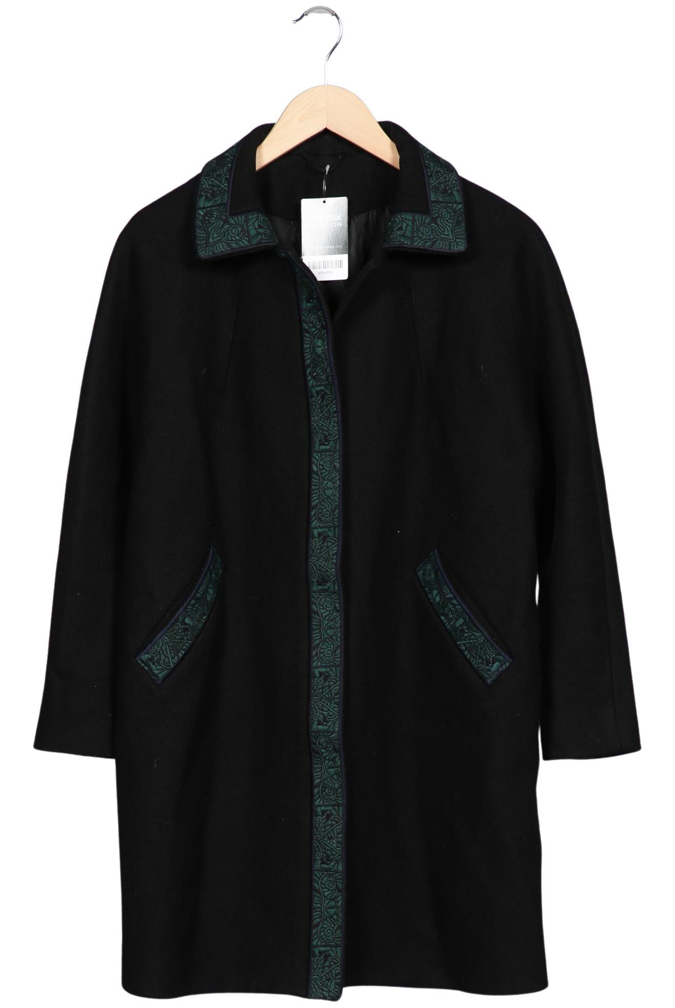 

& Other Stories Damen Mantel, schwarz, Gr. 38