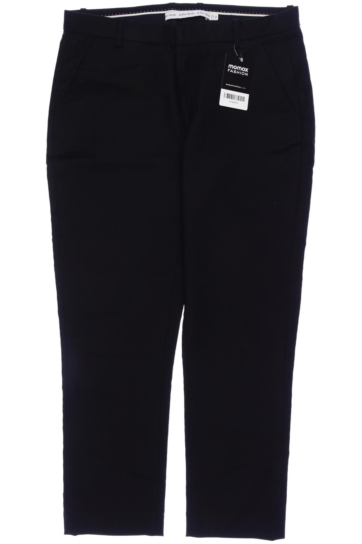 

& Other Stories Damen Stoffhose, schwarz, Gr. 38