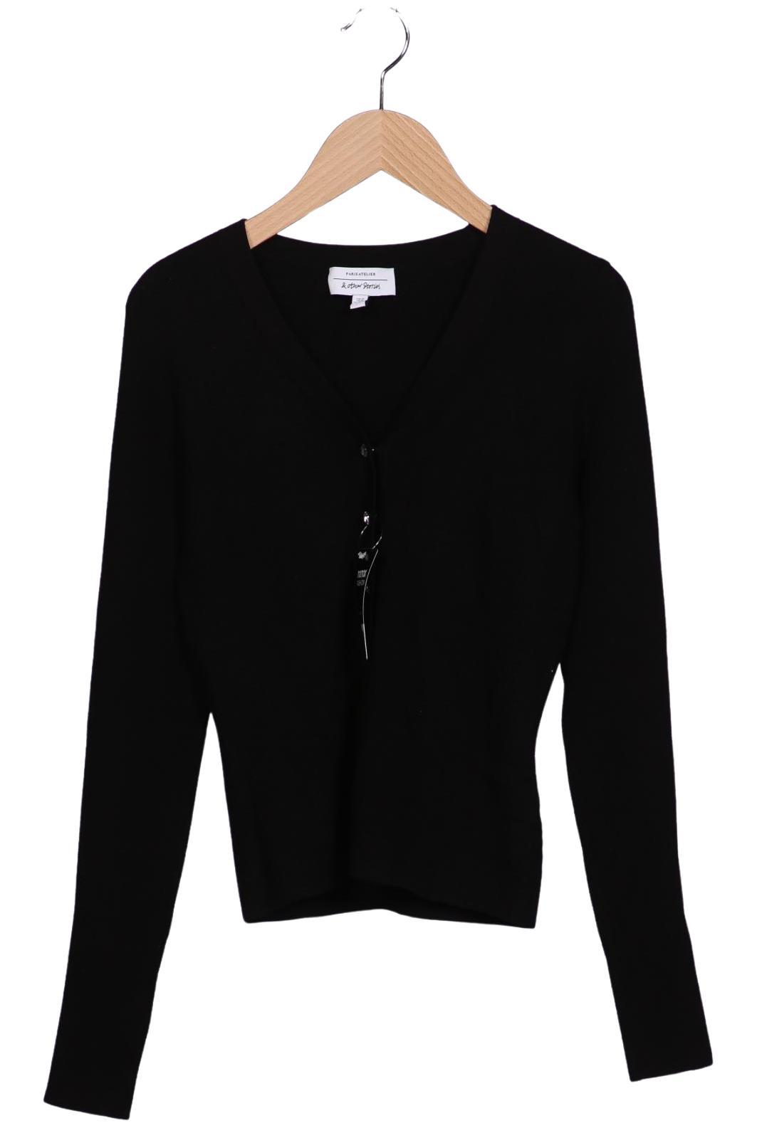 

& Other Stories Damen Strickjacke, schwarz, Gr. 34