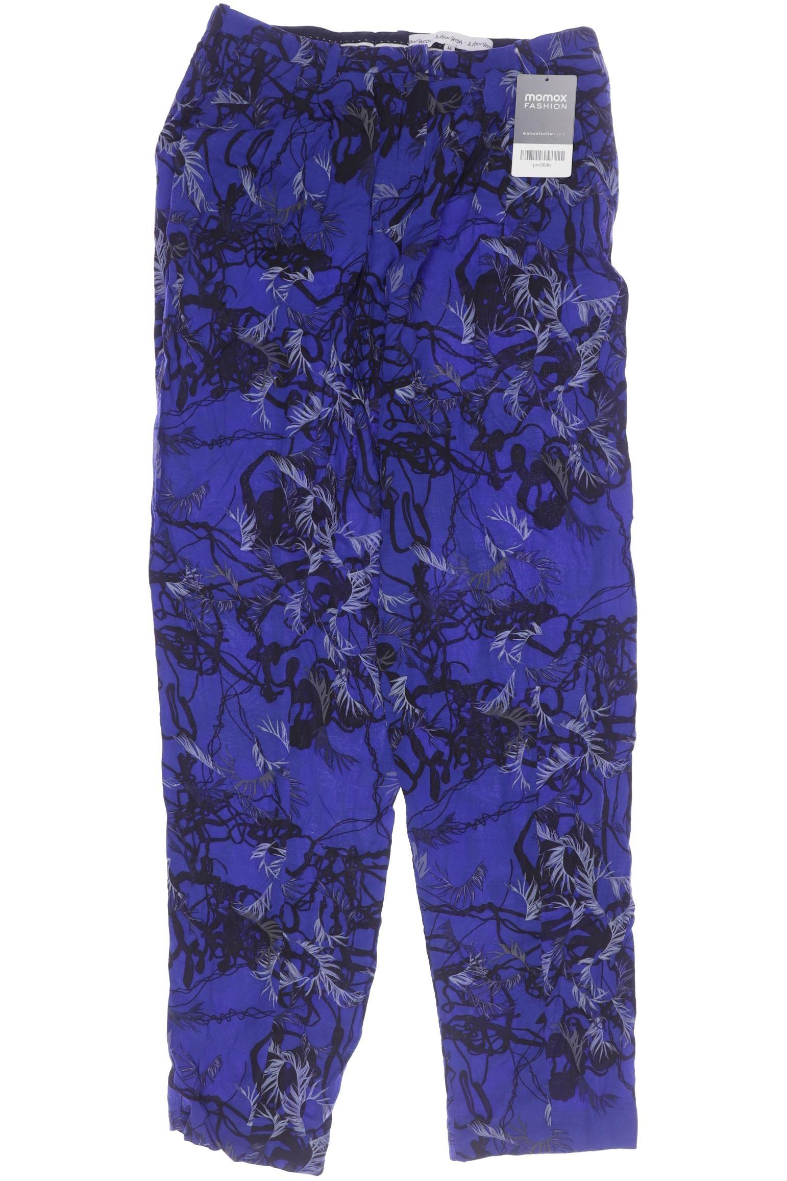 

& Other Stories Damen Stoffhose, blau, Gr. 36