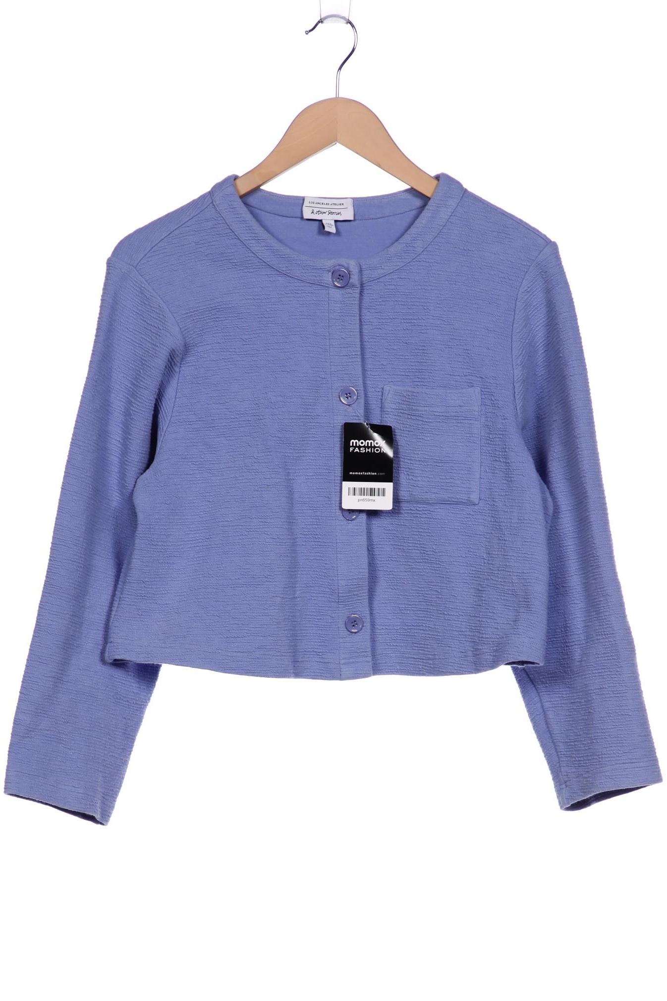

& Other Stories Damen Strickjacke, hellblau, Gr. 36