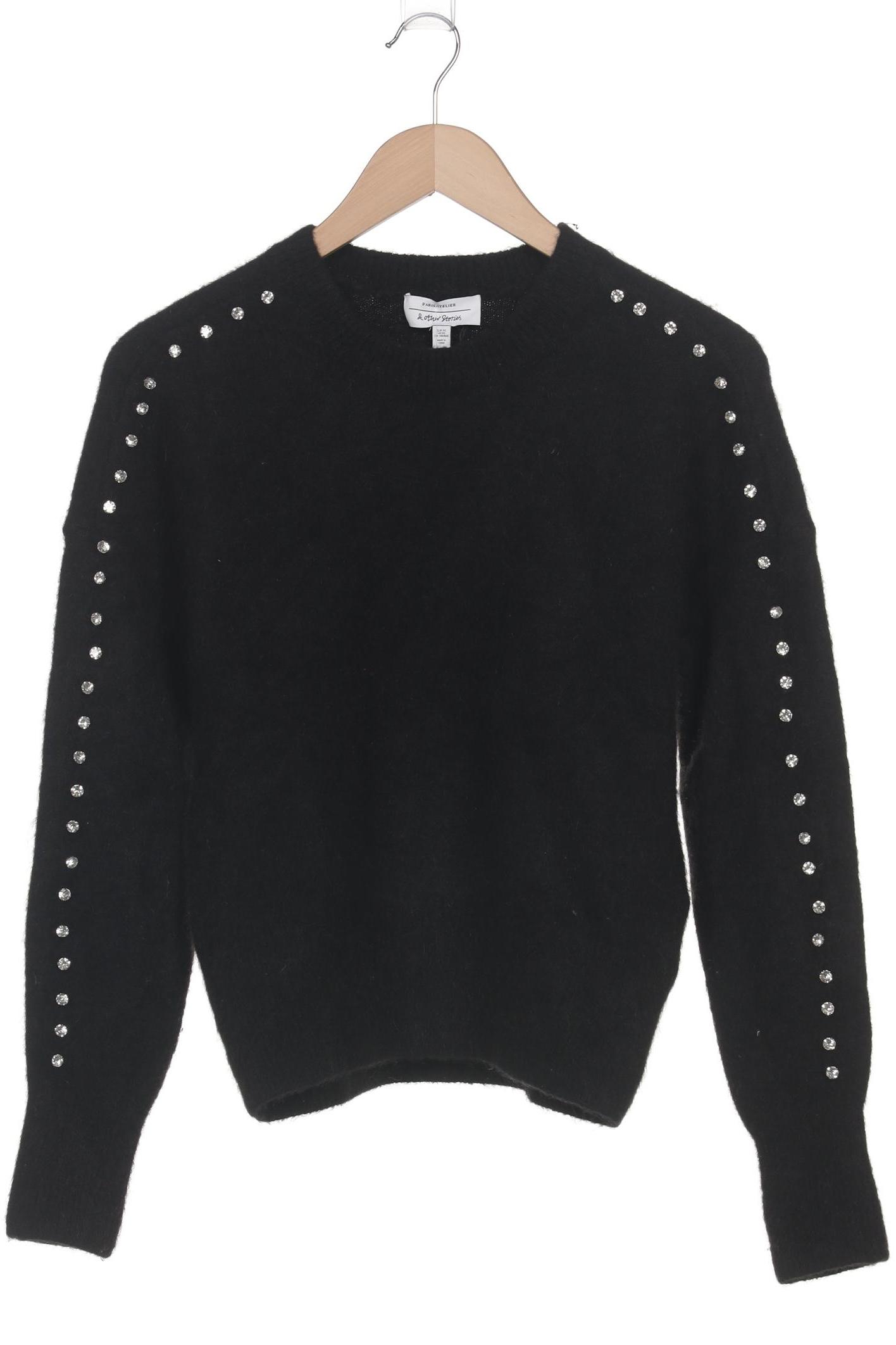 

& Other Stories Damen Pullover, schwarz, Gr. 34
