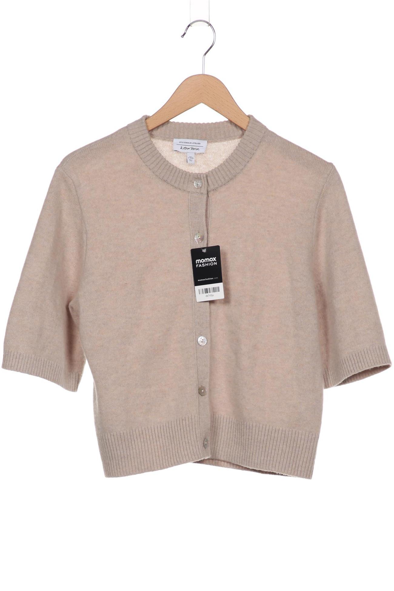 

& Other Stories Damen Strickjacke, beige, Gr. 36