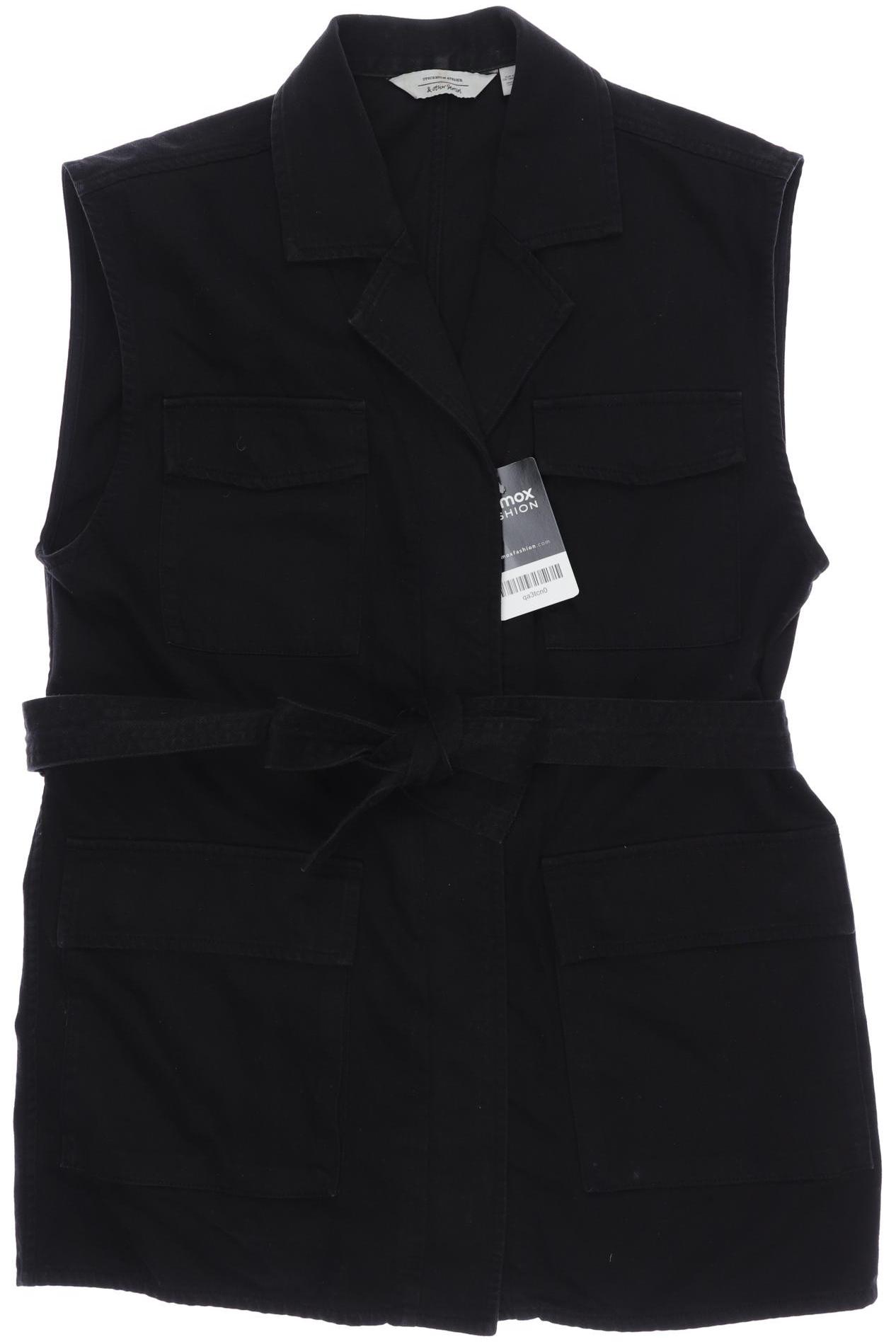 

& Other Stories Damen Weste, schwarz, Gr. 34